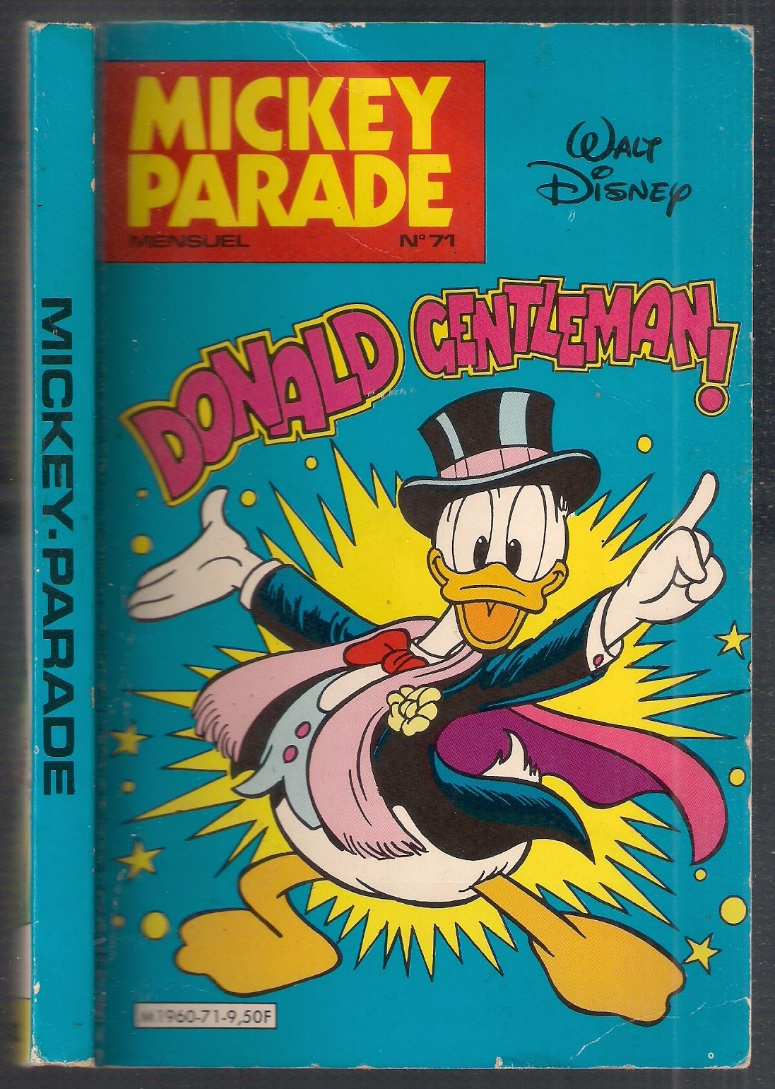 Mickey parade n°71 - donald gentleman ! 