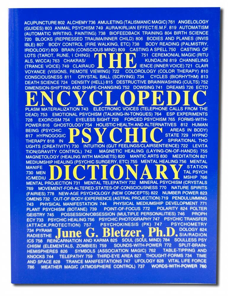 The Encyclopedic Psychic Dictionary 9780962720918