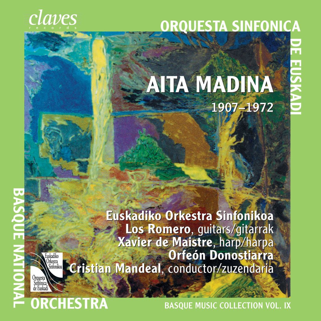 Music Collection, Vol. 9. Aita Madina : Concertos Basques 7619931251721
