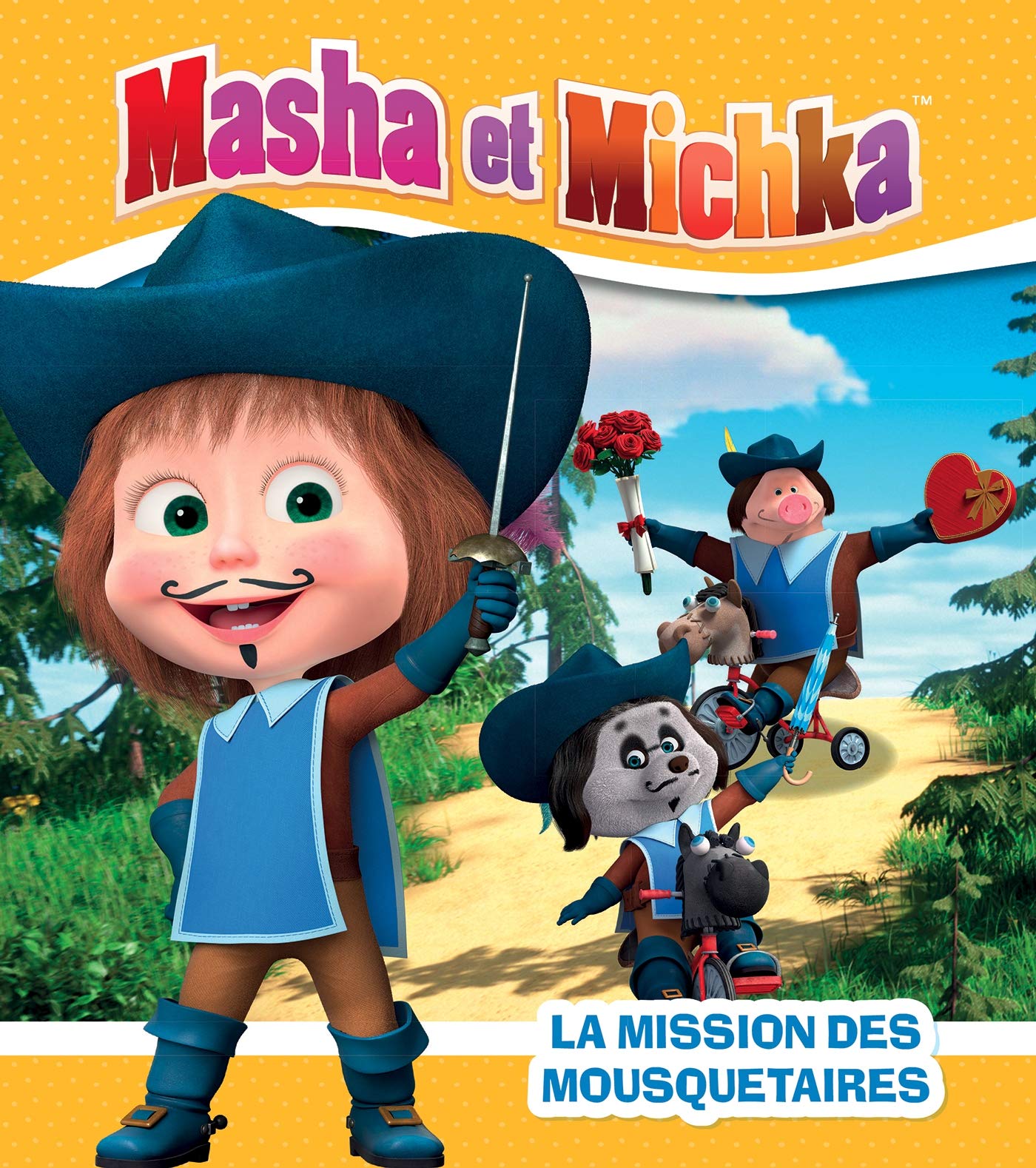 Masha et Michka - La mission des mousquetaires 9782017090595