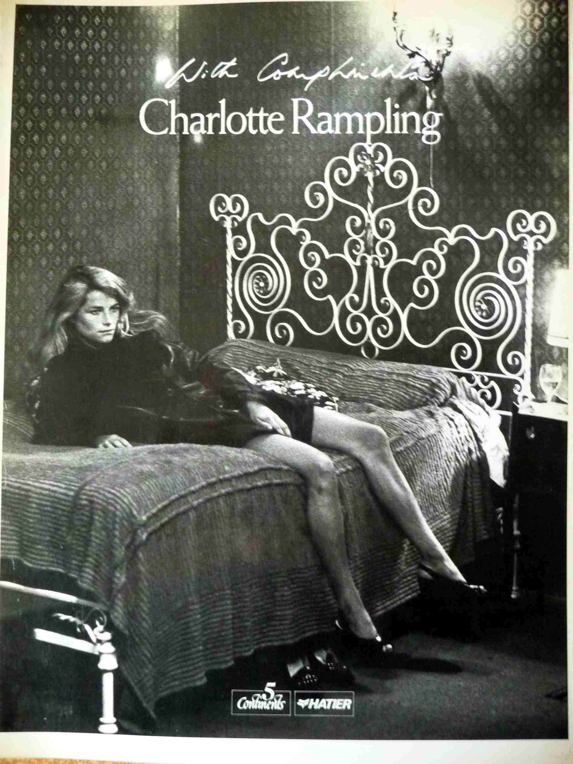 Charlotte Rampling with compliments 9782218079788