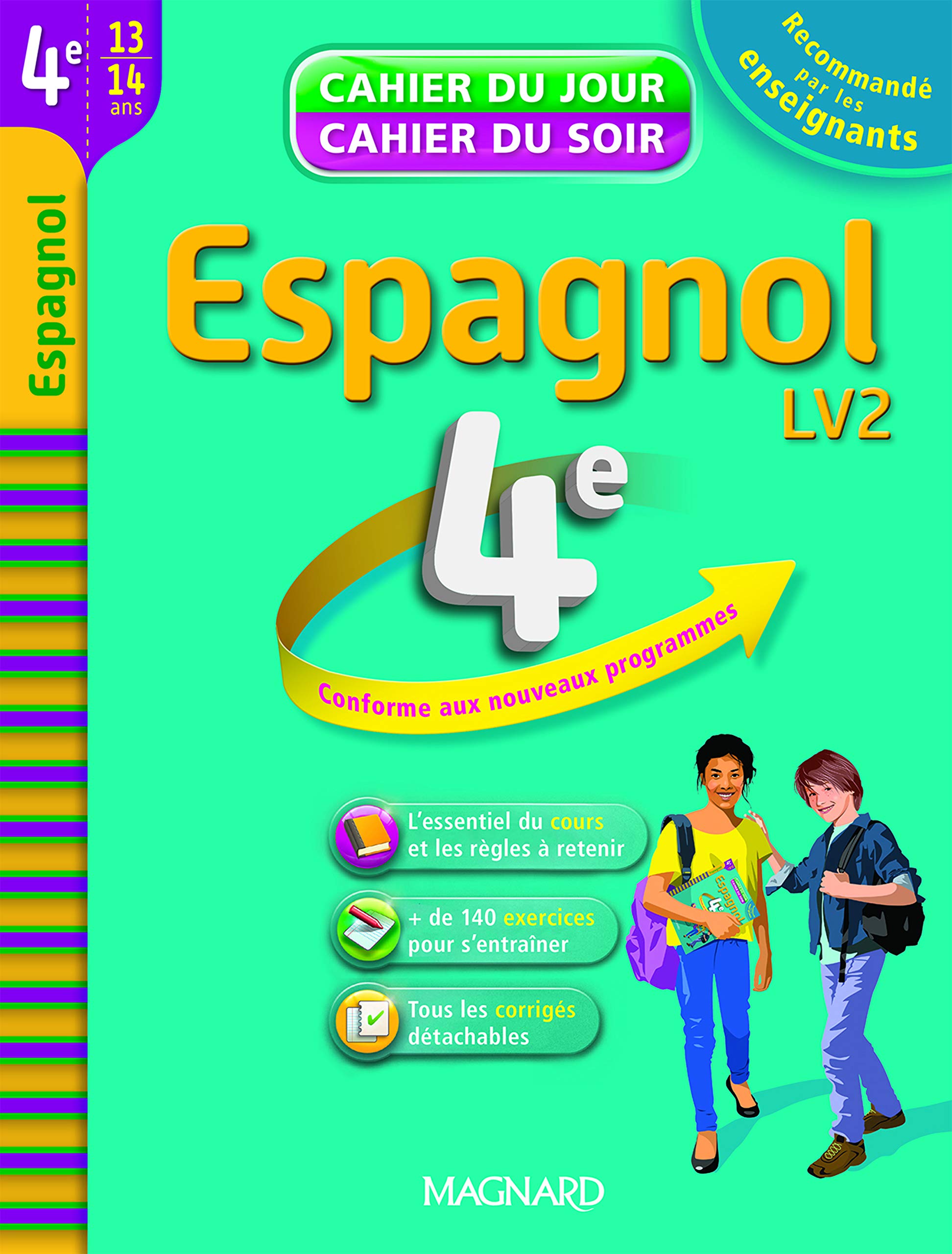 Cahier du Jour / Cahier du Soir - Espagnol 4e 9782210753303