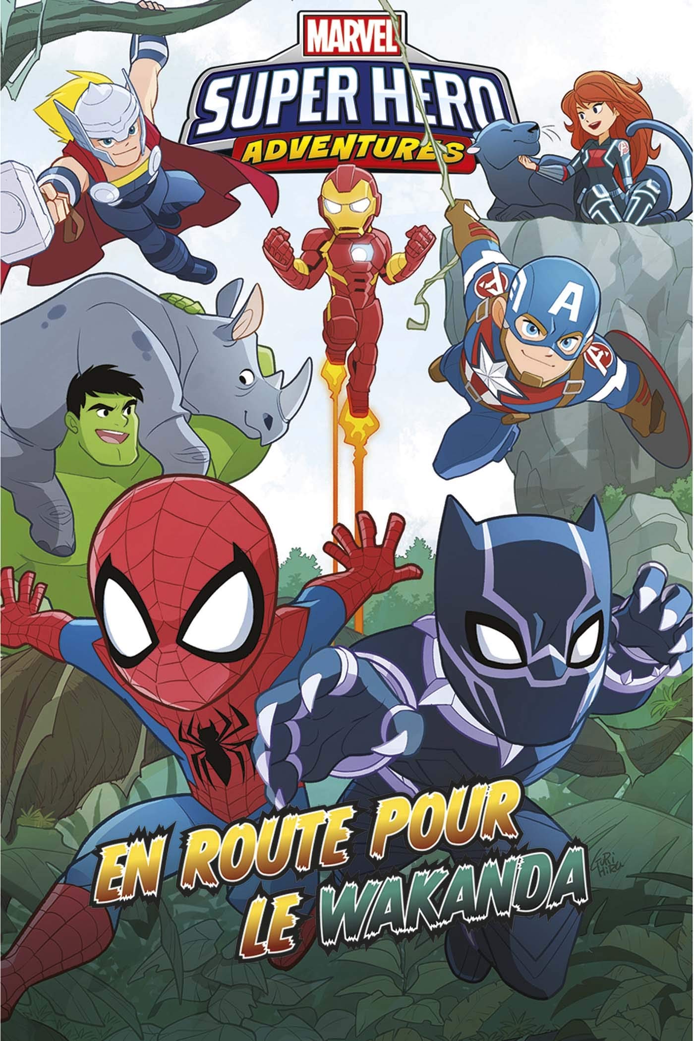 Marvel Super Hero Adventures : En route pour le Wakanda 9782809493146