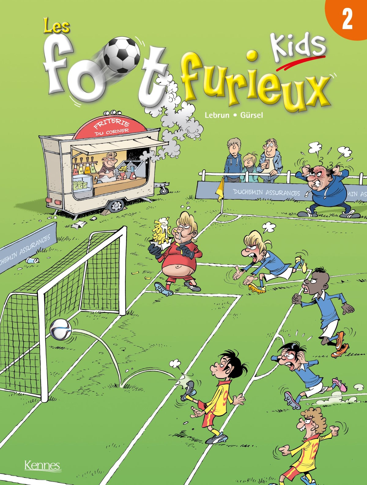 Les Foot furieux kids T02 9782872657001