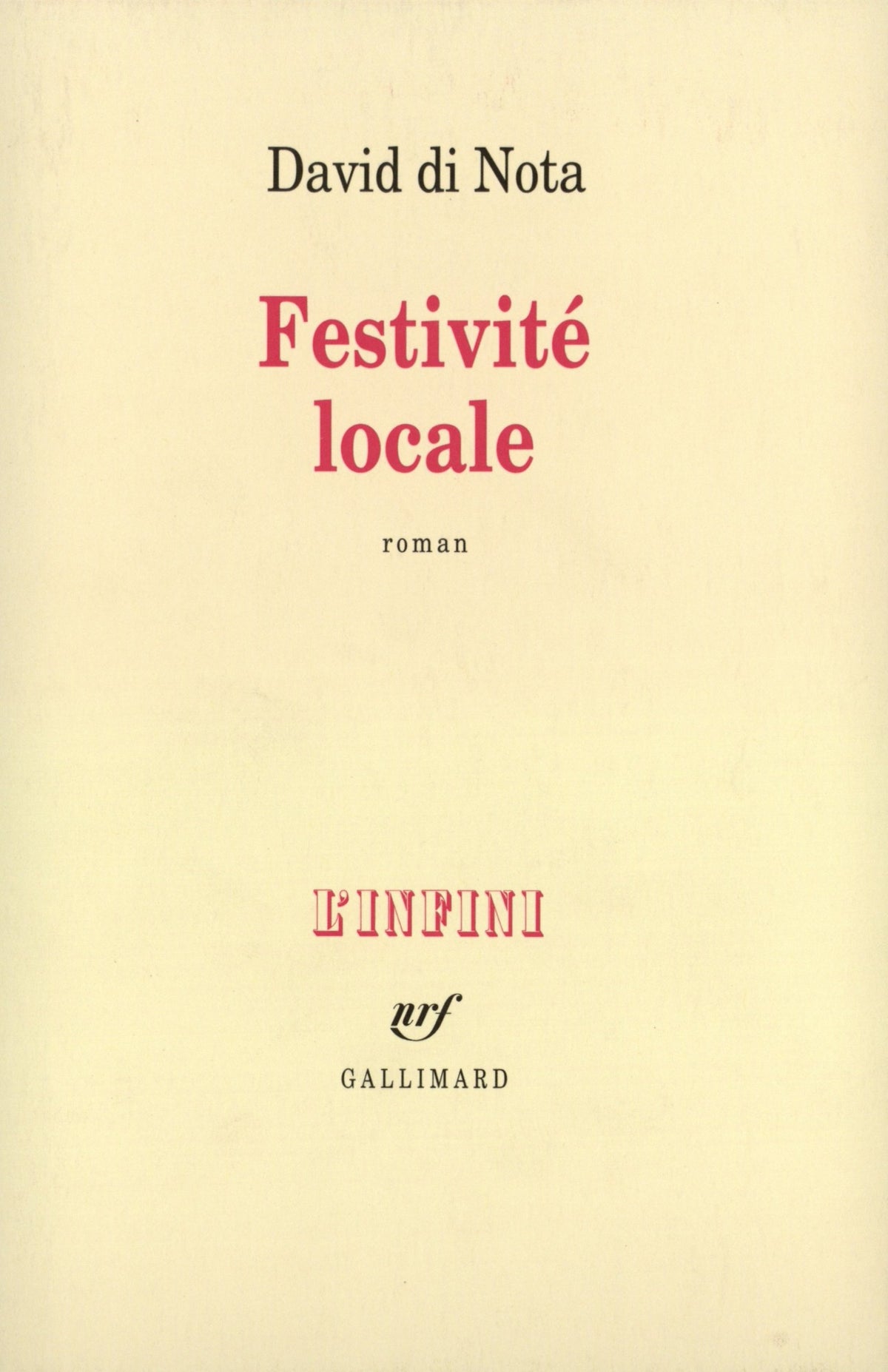 Festivité locale 9782070723829