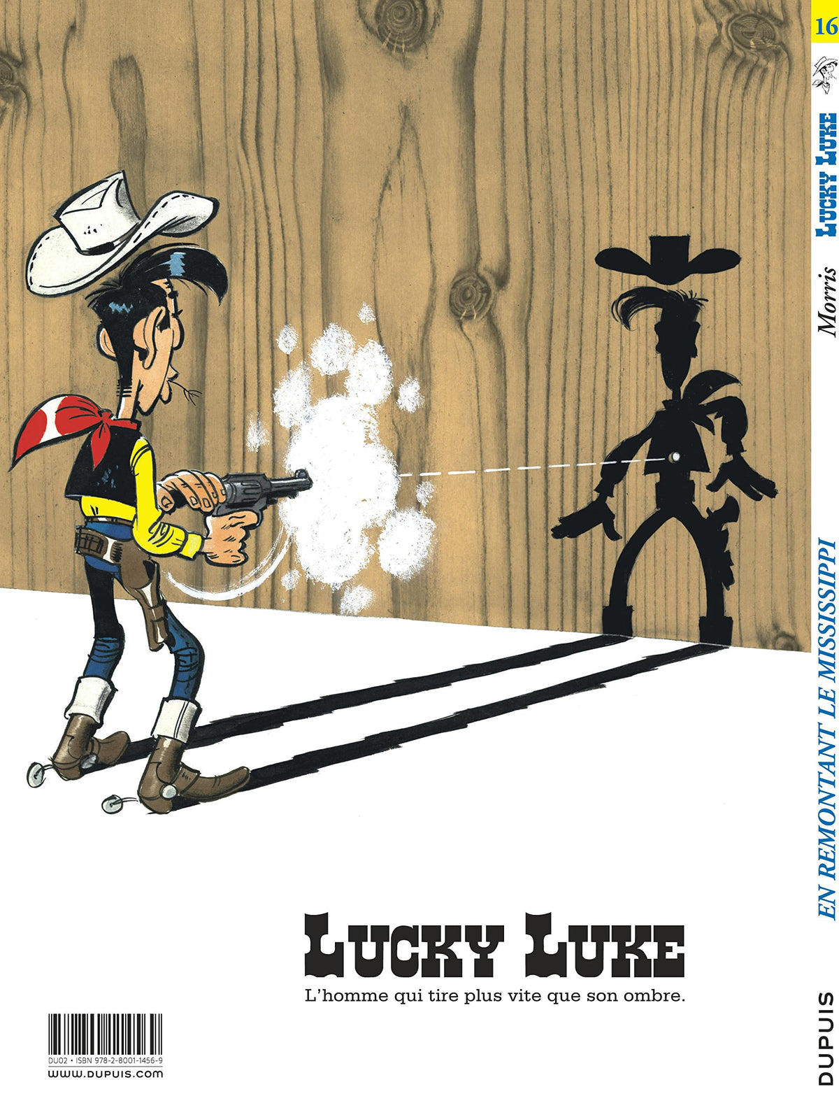 Lucky Luke, tome 16 : En remontant le Mississippi 9782800114569