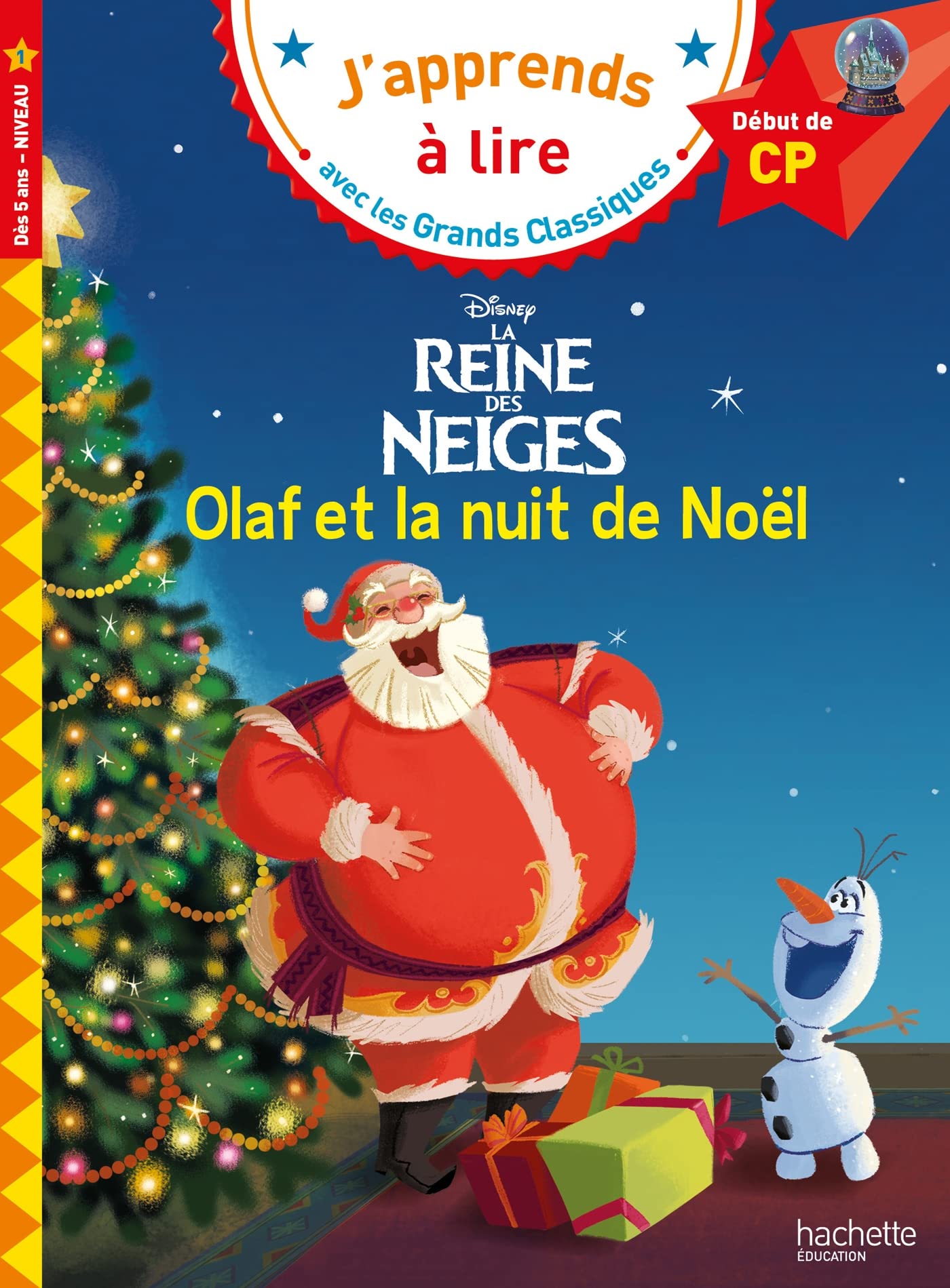 Disney - Olaf et la nuit de noël !, CP Niveau 1 9782017185956