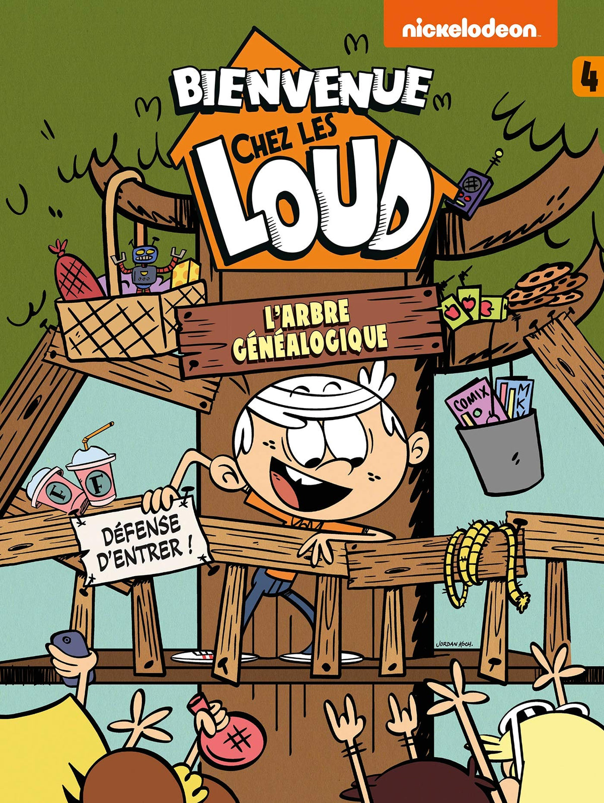 Bienvenue chez Les Loud T4 9782017044673