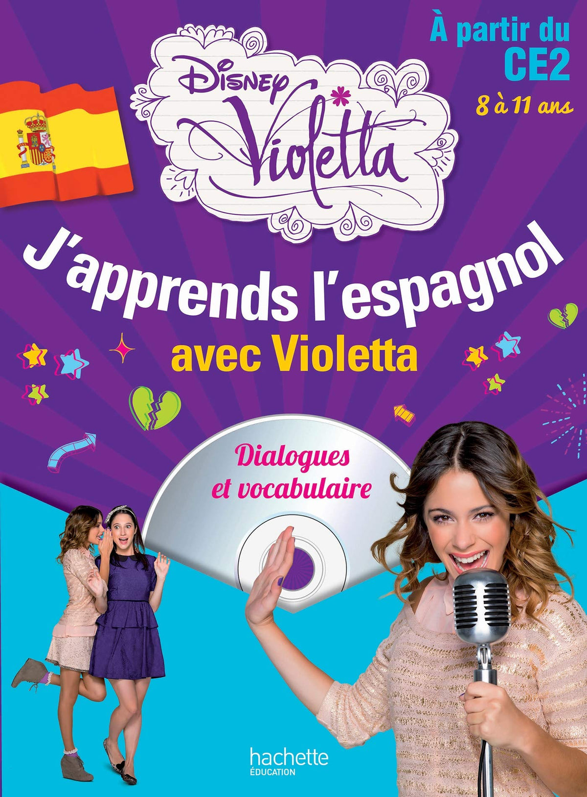 J'apprends l'espagnol avec Violetta 9782013950503