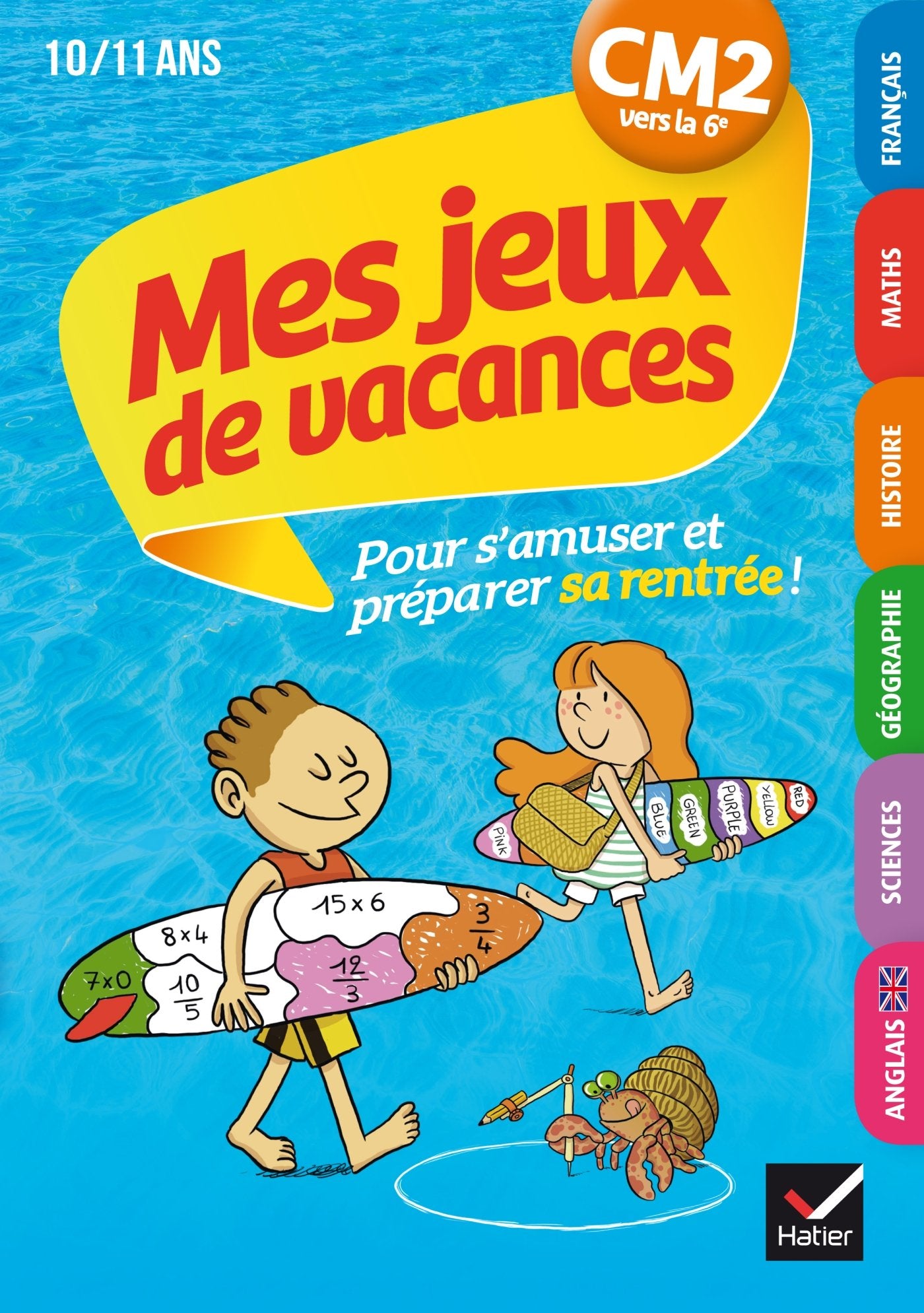 Mes Jeux de Vacances du CM2 a la 6e- Cahier de vacances 9782401043954
