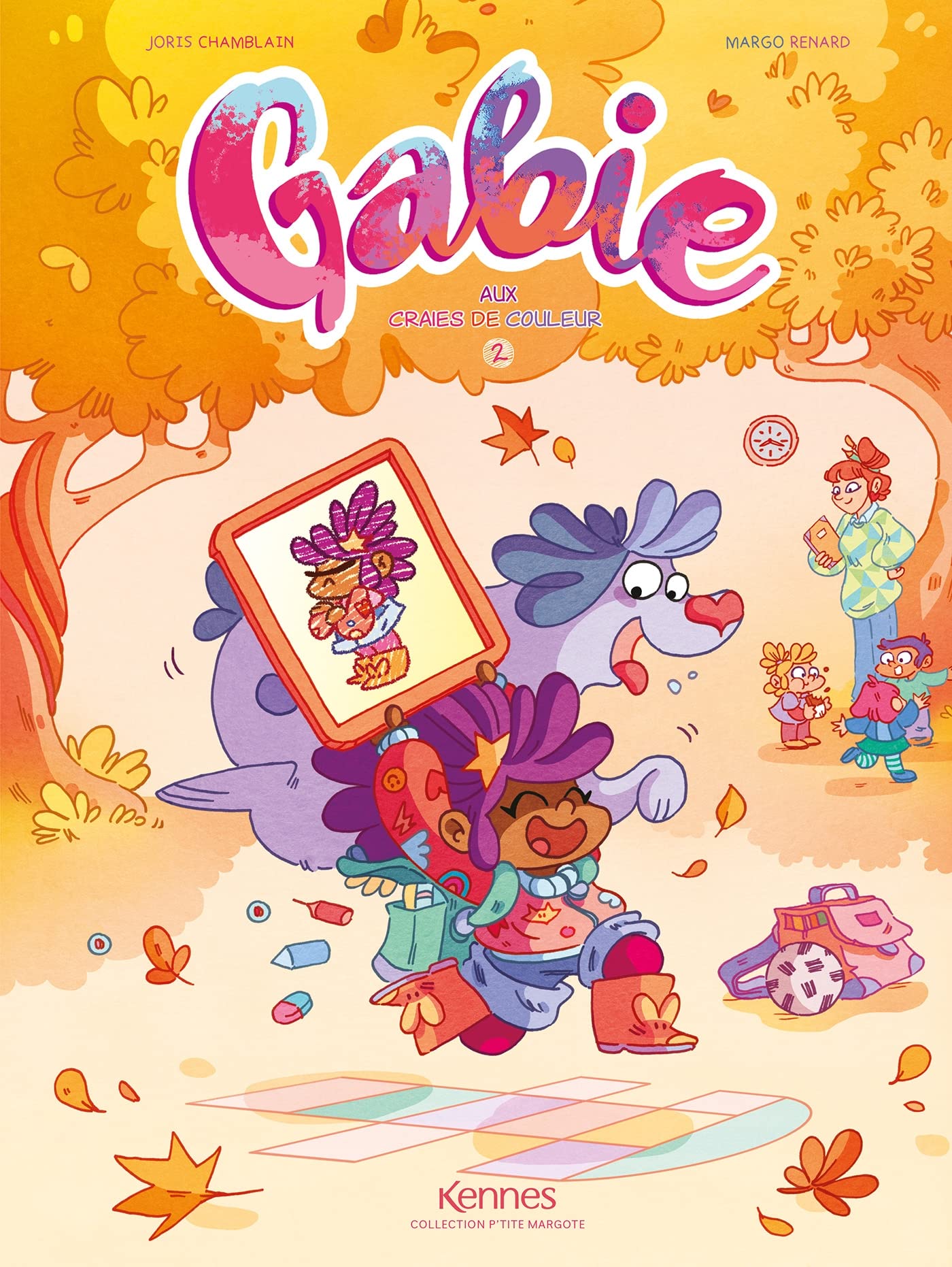 Gabie aux craies de couleur T02 9782380758290