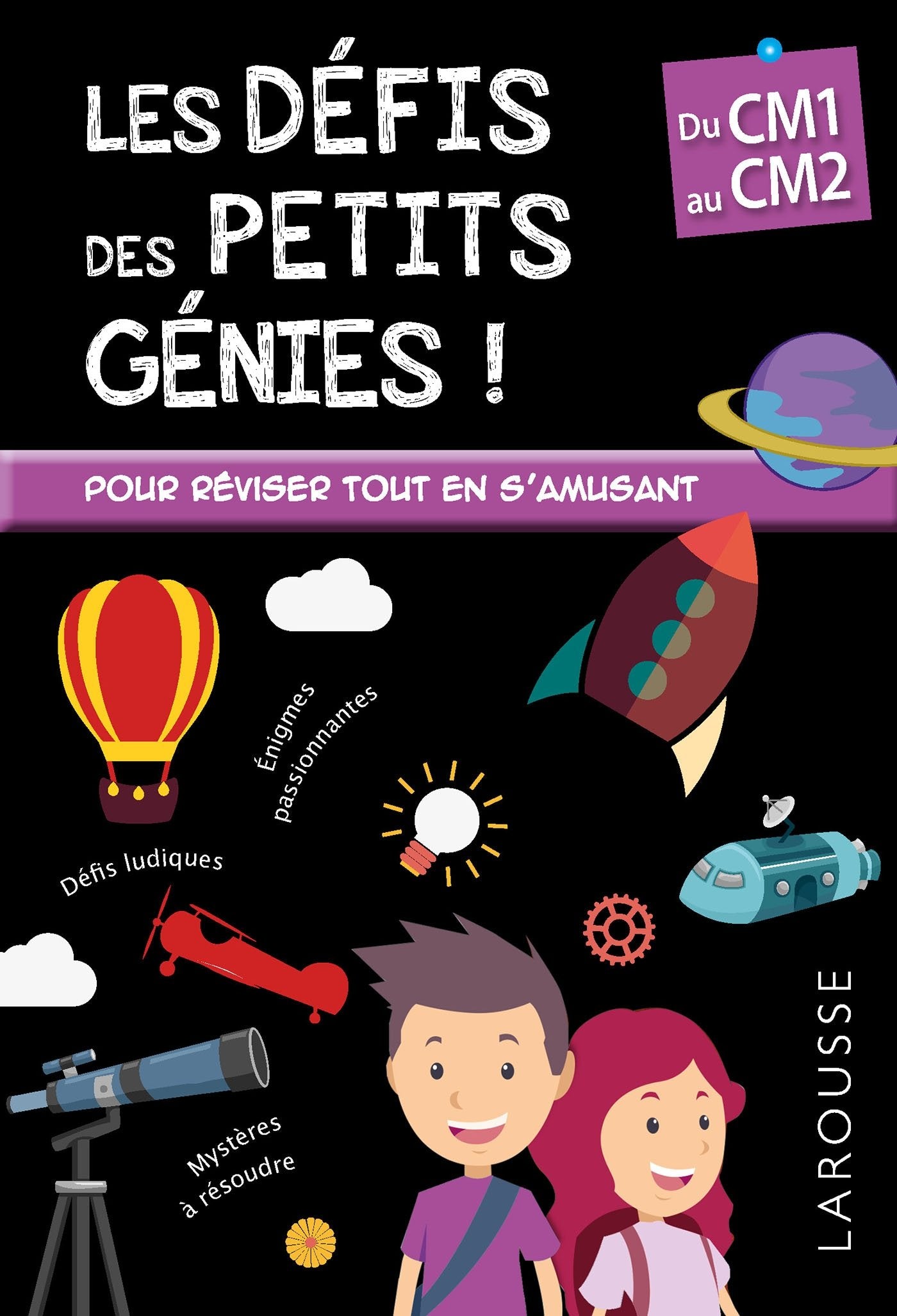 Les Défis des Petits Genies, du CM1 au CM2- Cahier de vacances 9782035938053