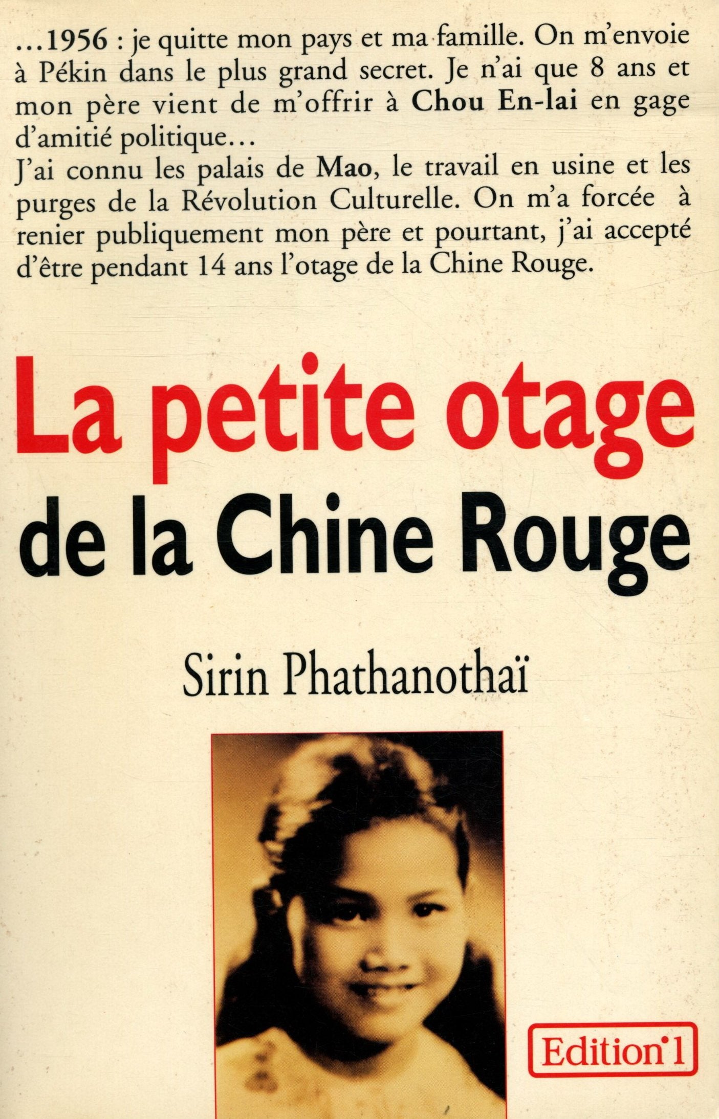 La petite otage de la Chine rouge 9782863916926