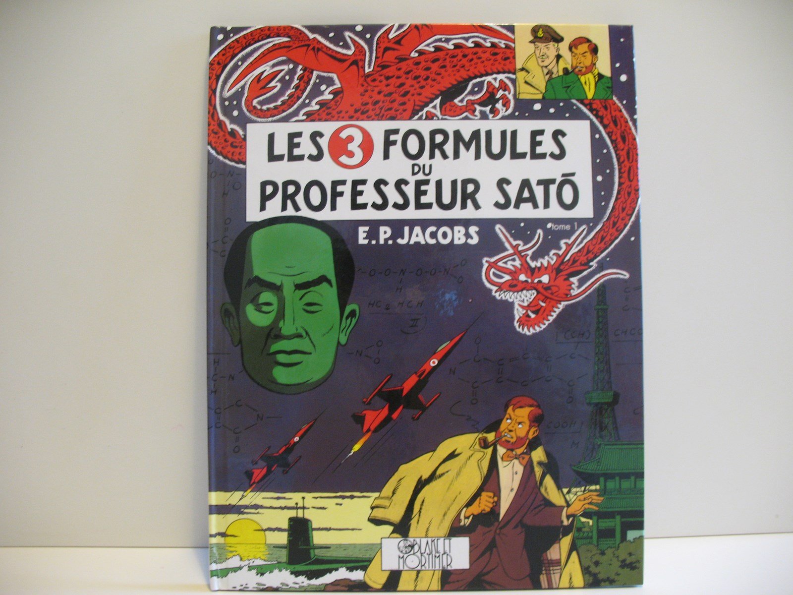 Blake et Mortimer , Les 3 Formules du Professeur SATO 9782870970584
