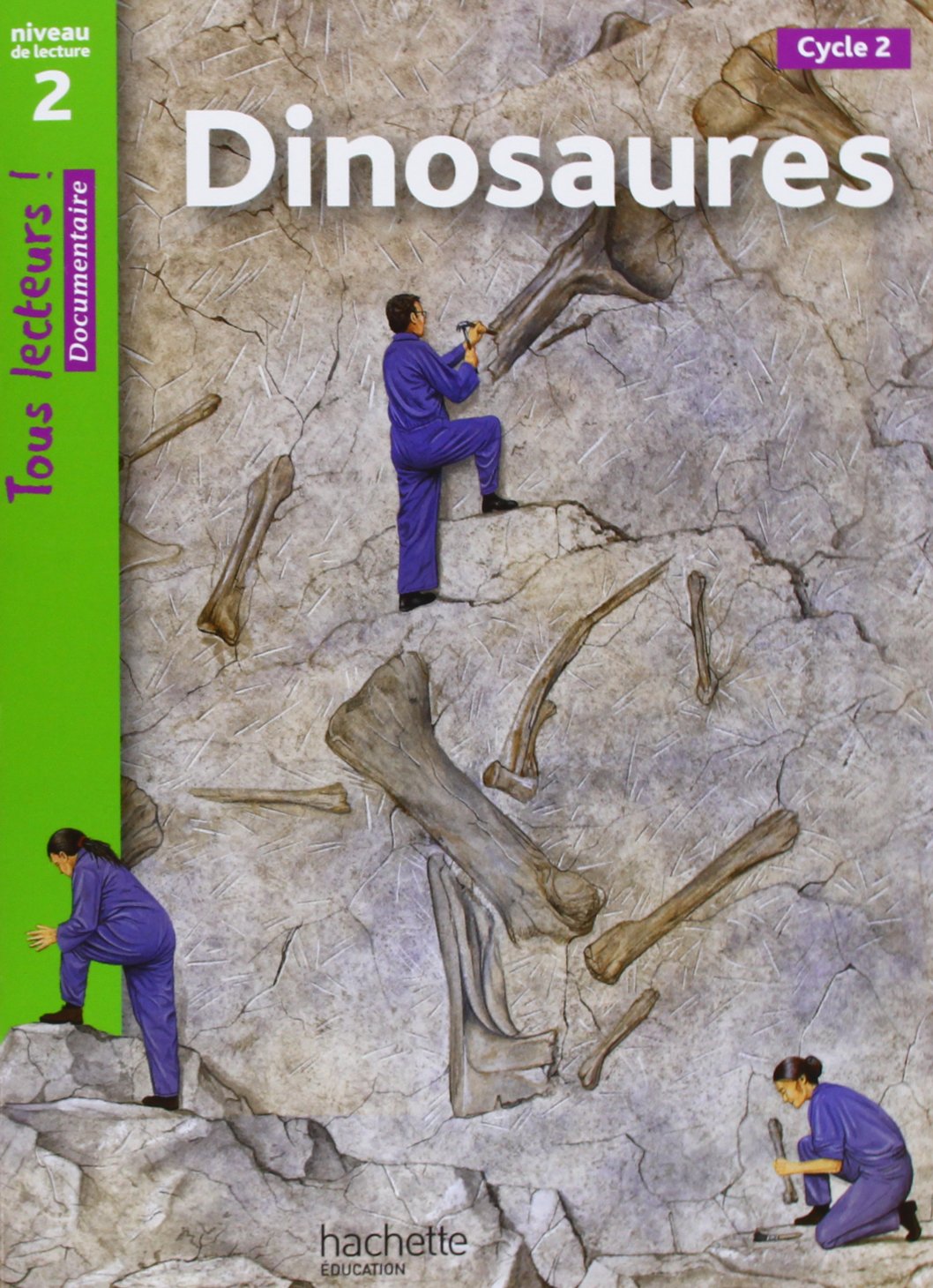 Dinosaures Niveau 2 - Tous lecteurs ! - Ed.2010 9782011174888