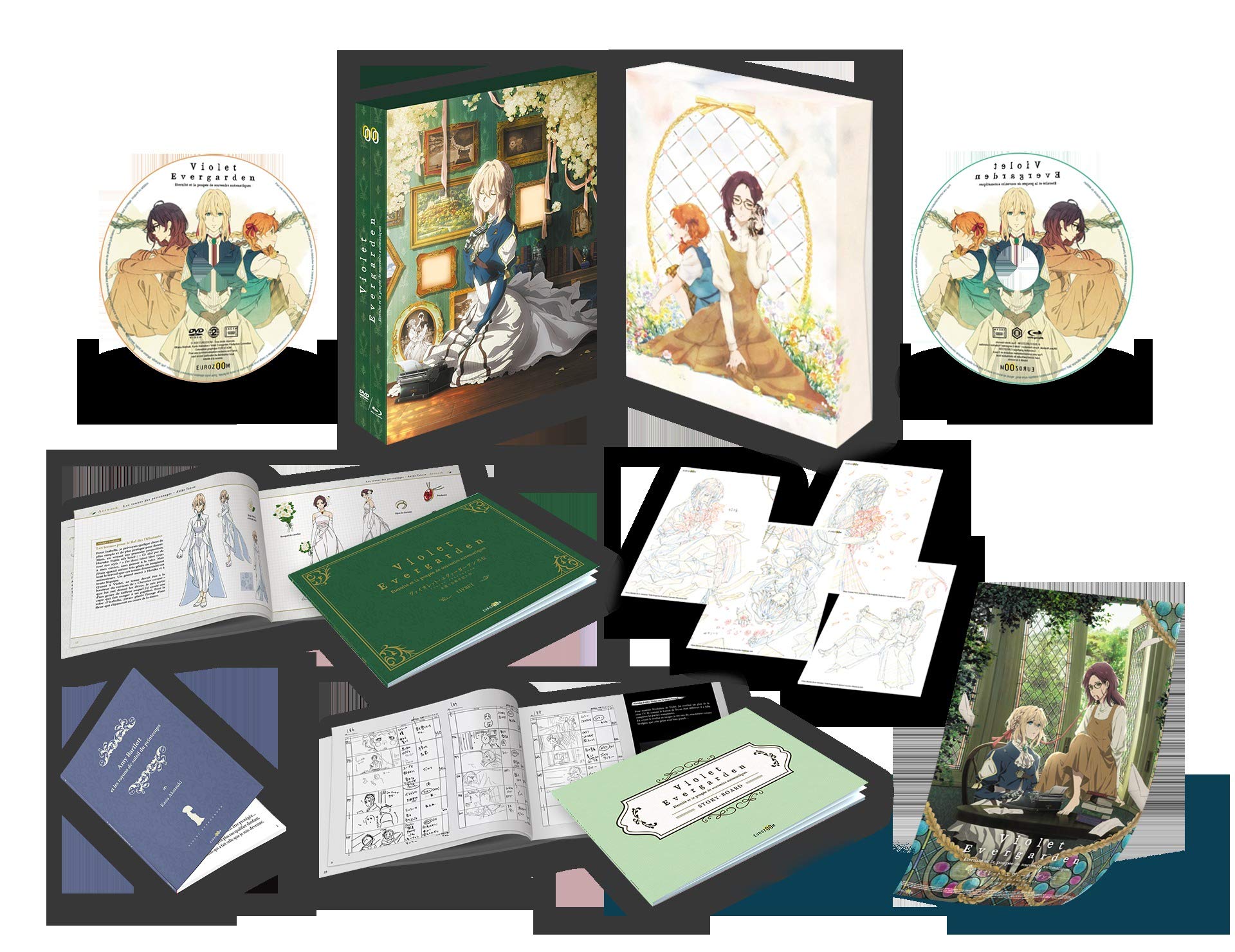 Violet Evergarden - Eternité et la Poupée de Souvenirs Automatiques [Combo DVD + Blu-Ray] [Édition Collector Blu-ray + DVD] 3760247208207