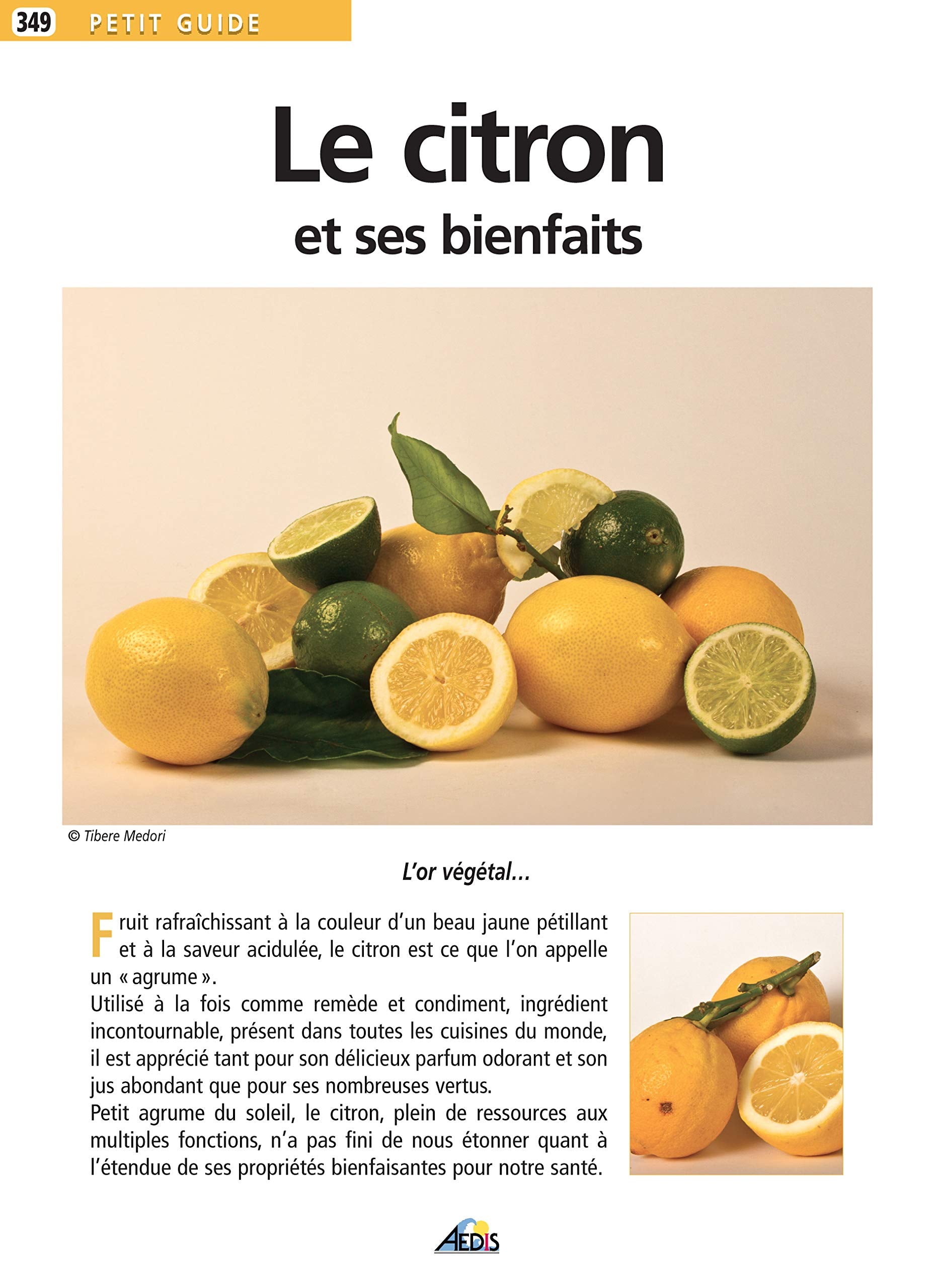 PG349 - Le citron et ses bienfaits 9782842596934