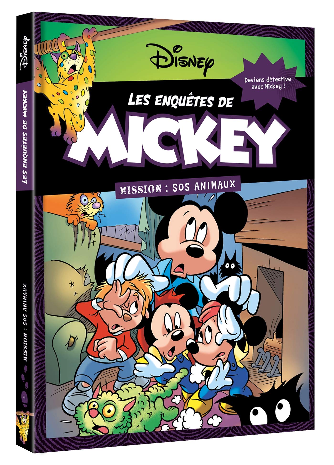 LES ENQUÊTES DE MICKEY - Mission : SOS Animaux - Disney 9782017054634