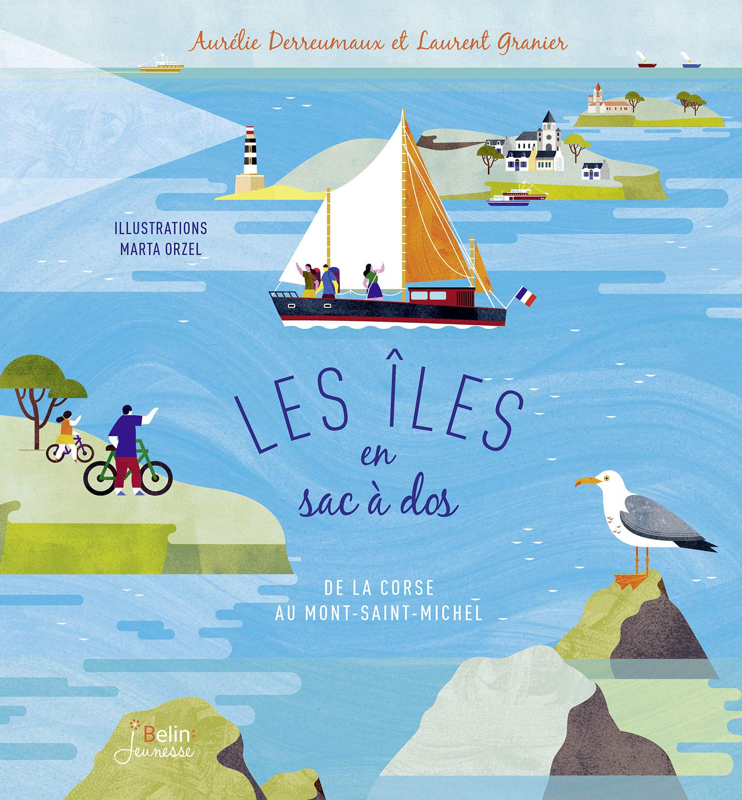 Les îles en sac à dos: De la Corse au Mont-Saint-Michel 9782701197944