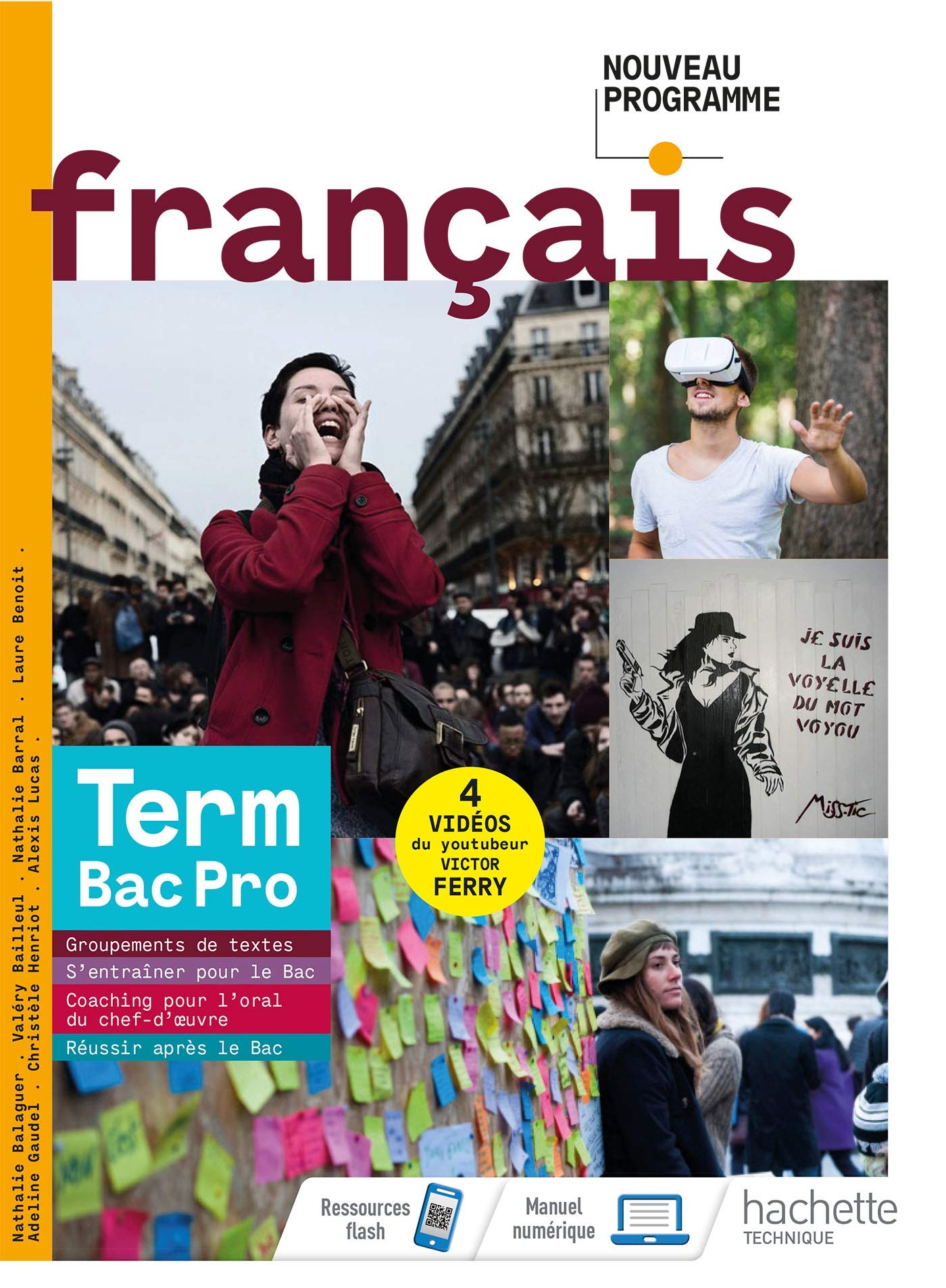 Français terminale Bac Pro - livre élève - Éd. 2021 9782017127604