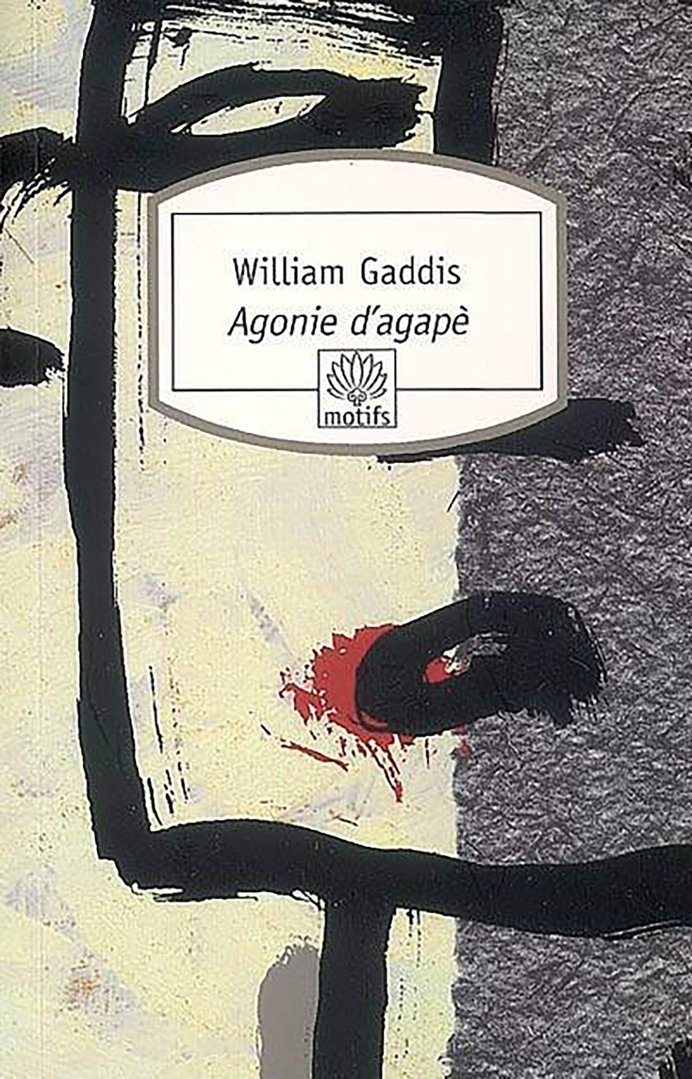 Agonie d'agapè 9782268062969