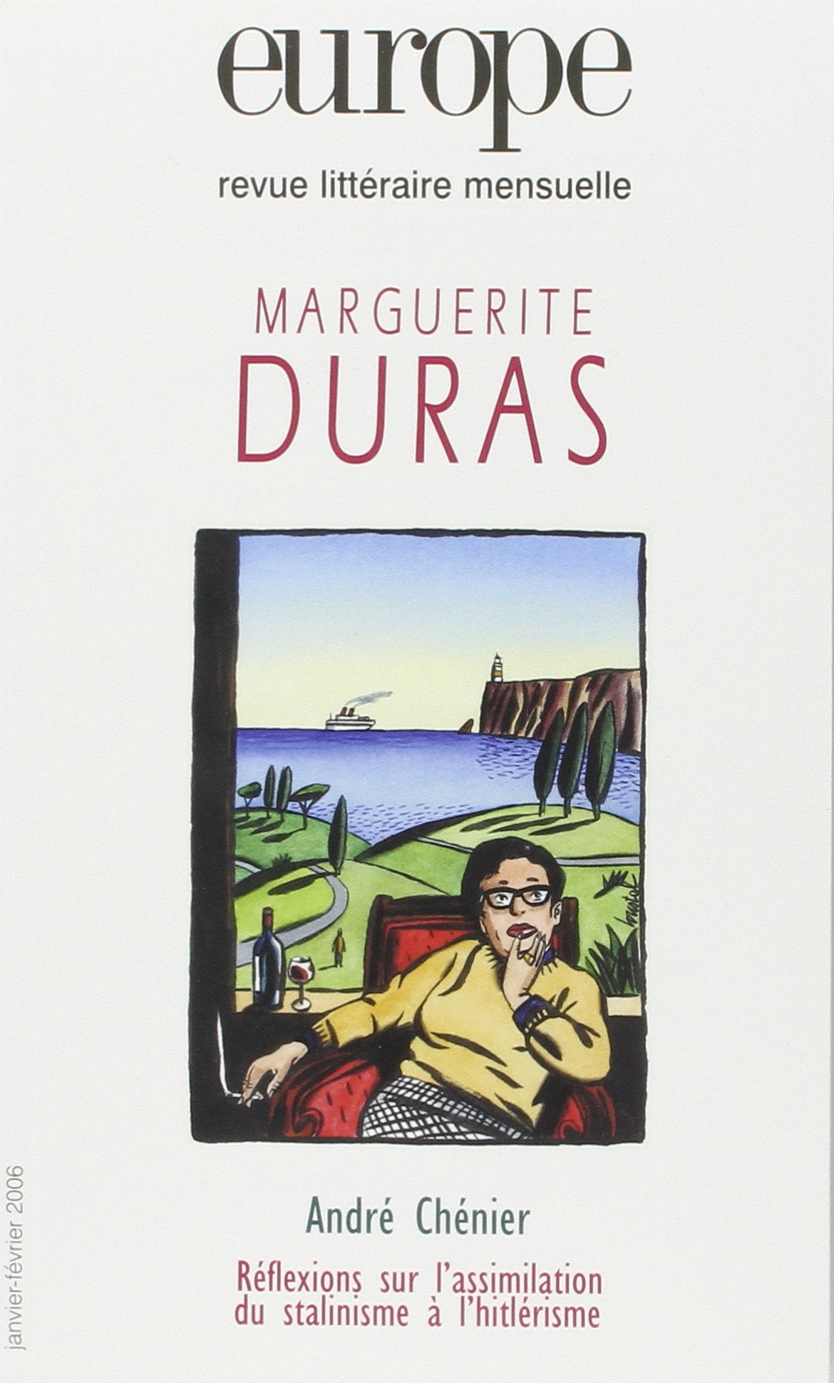 Europe Nà° 921-922, Janvier- Marguerite Duras 9792910814969