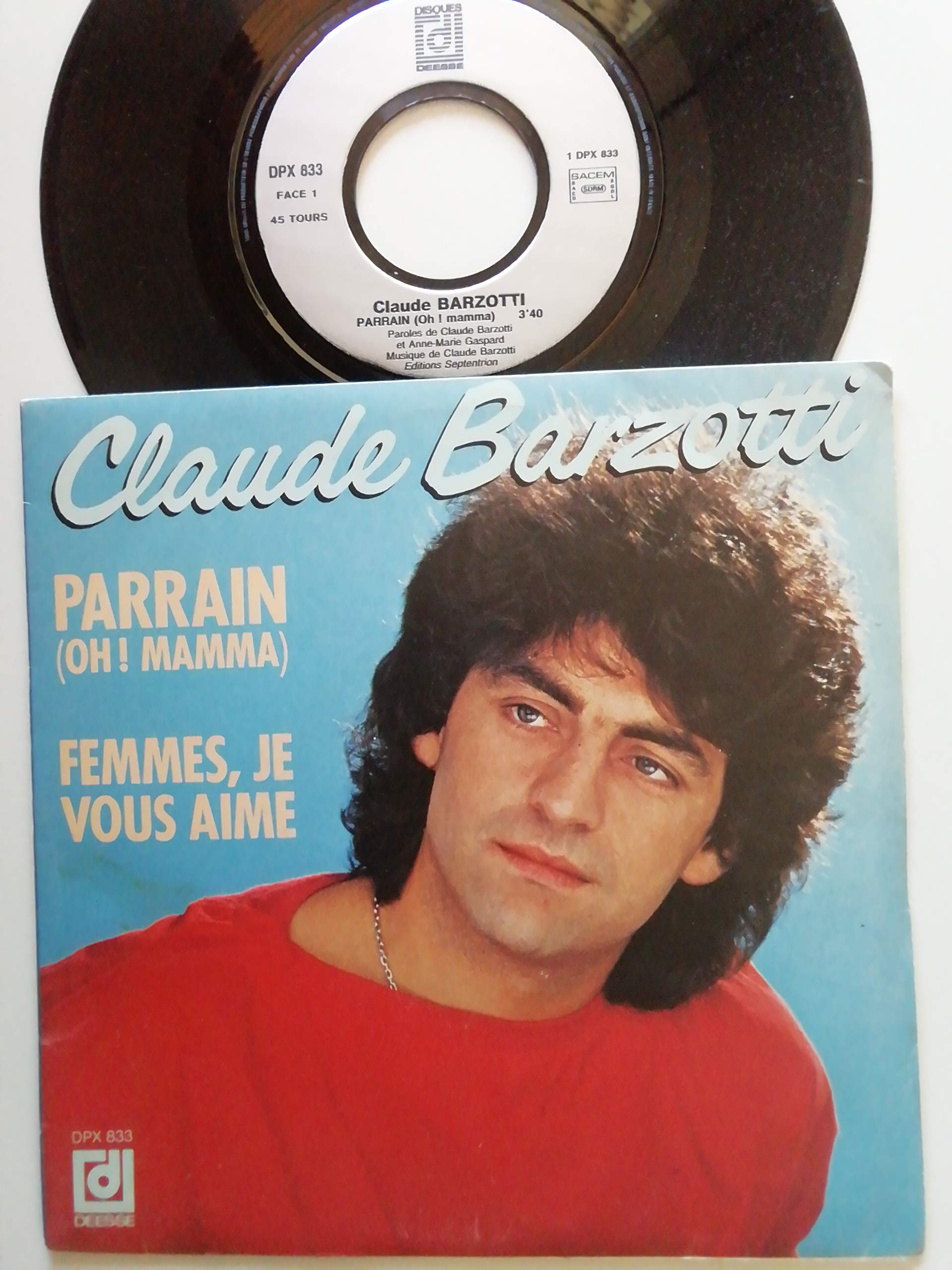 PARRAIN (OH ! MAMMA) / FEMMES, JE VOUS AIME - 45 TOURS - 3365299902174
