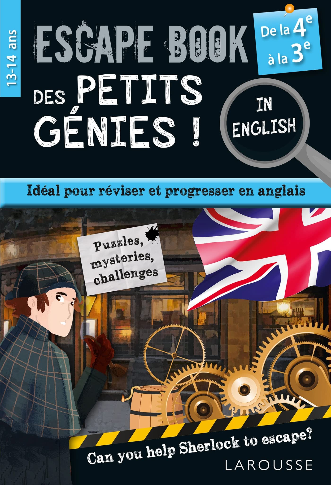 Escape book des petits génies in english de la 4e à la 3e 9782036047280