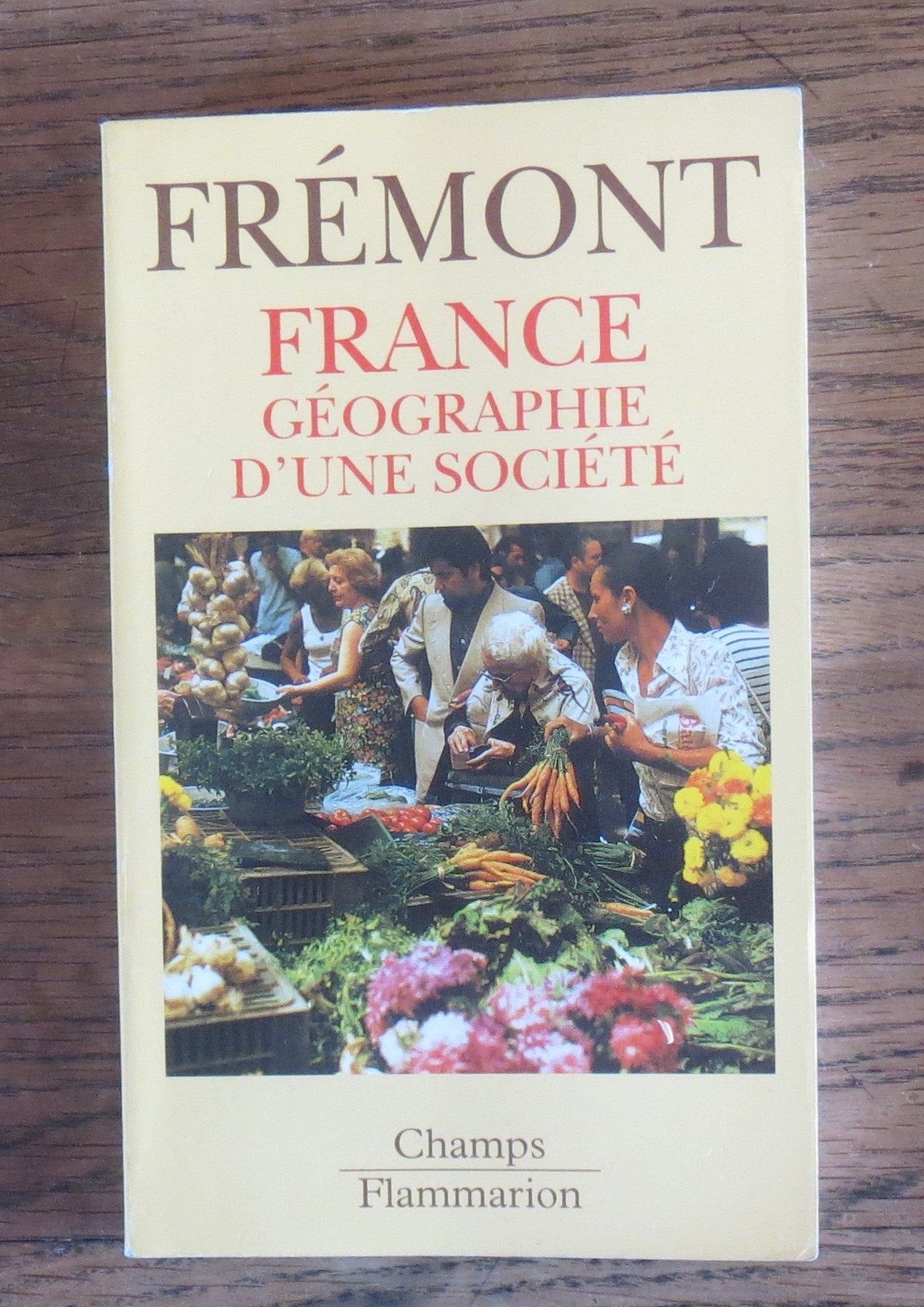 France geographie d'une societe 9782080813886