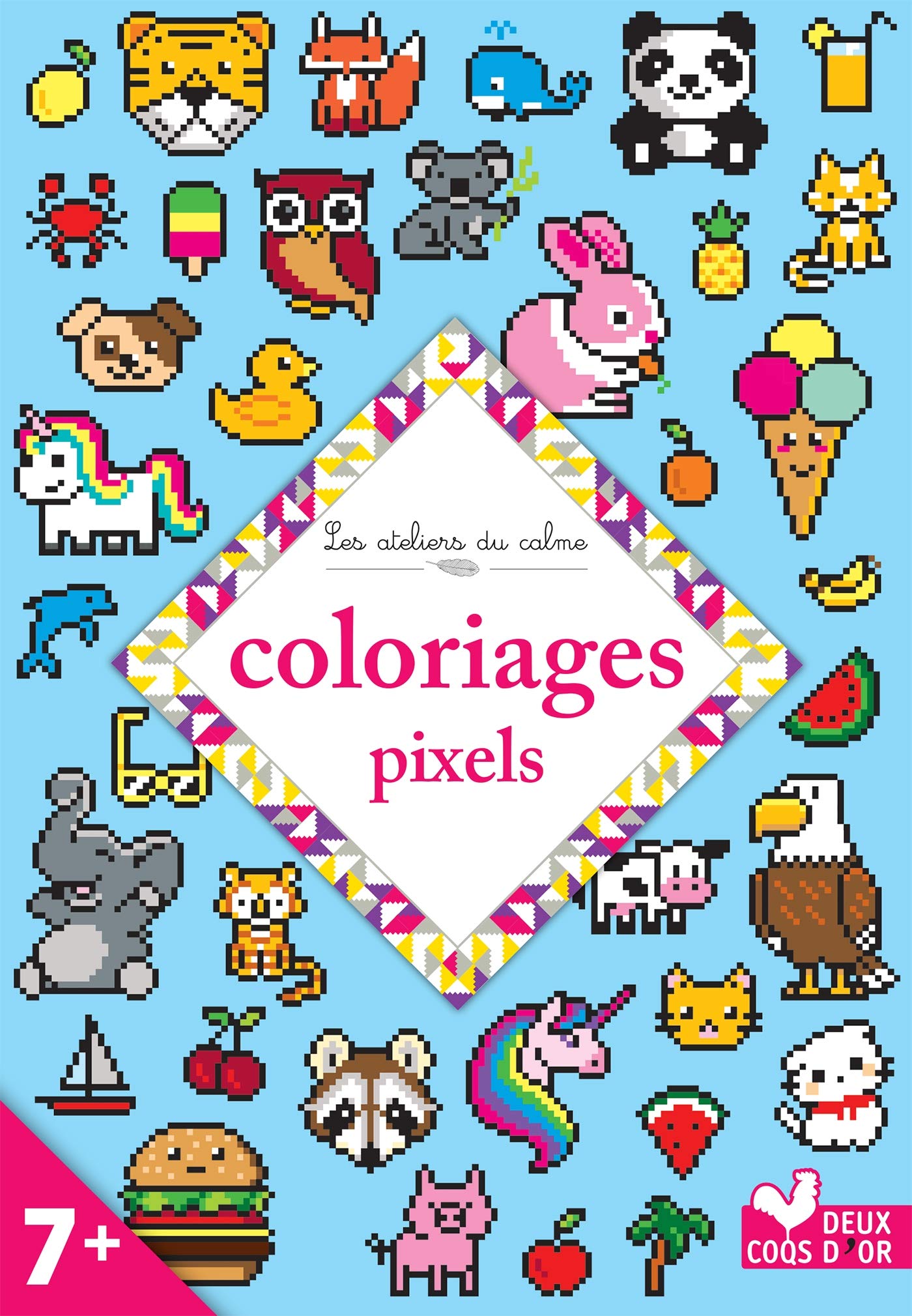 Coloriages pixels 9782017073024