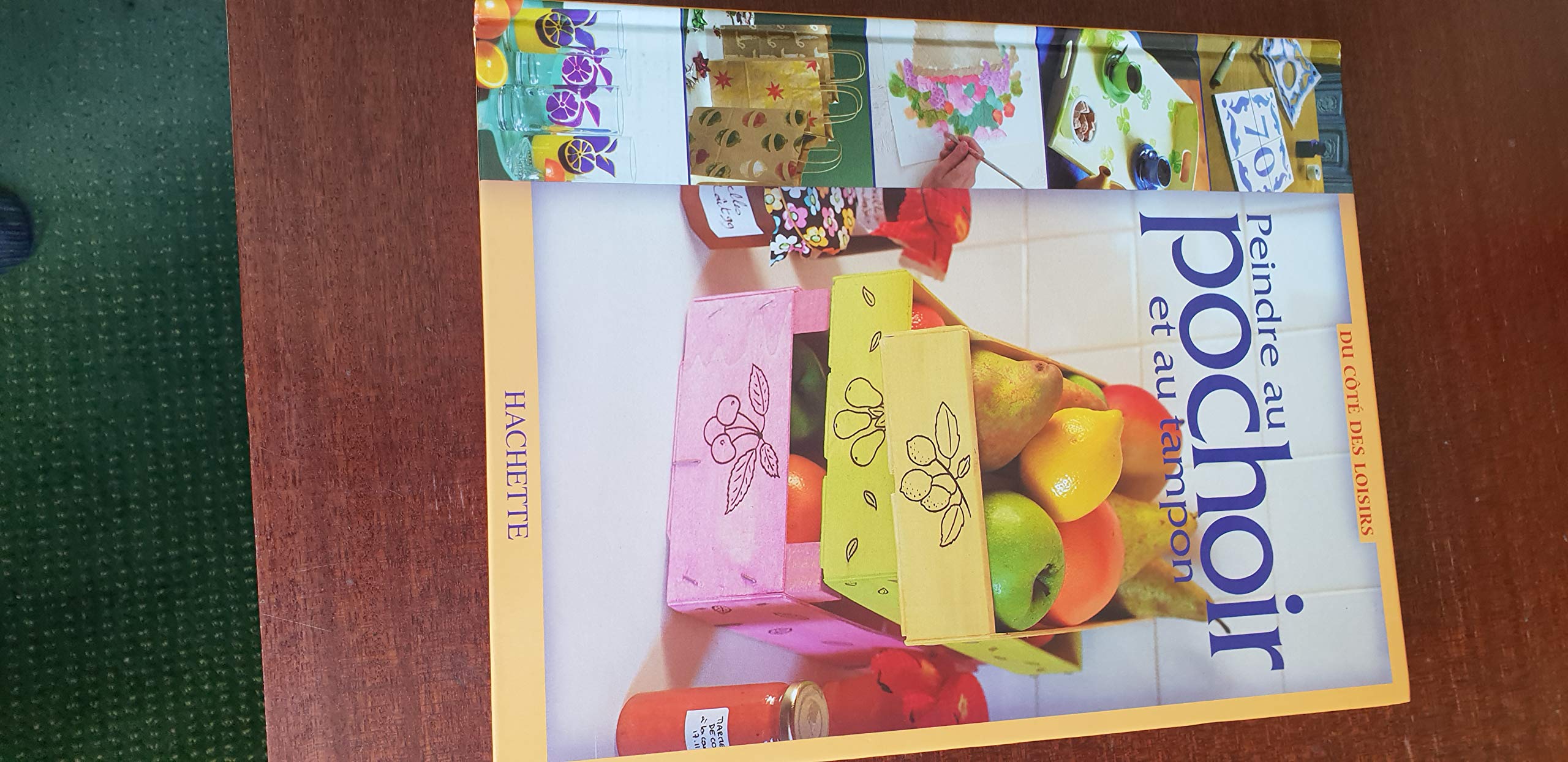 Peindre au pochoir et au tampon 9782846342124