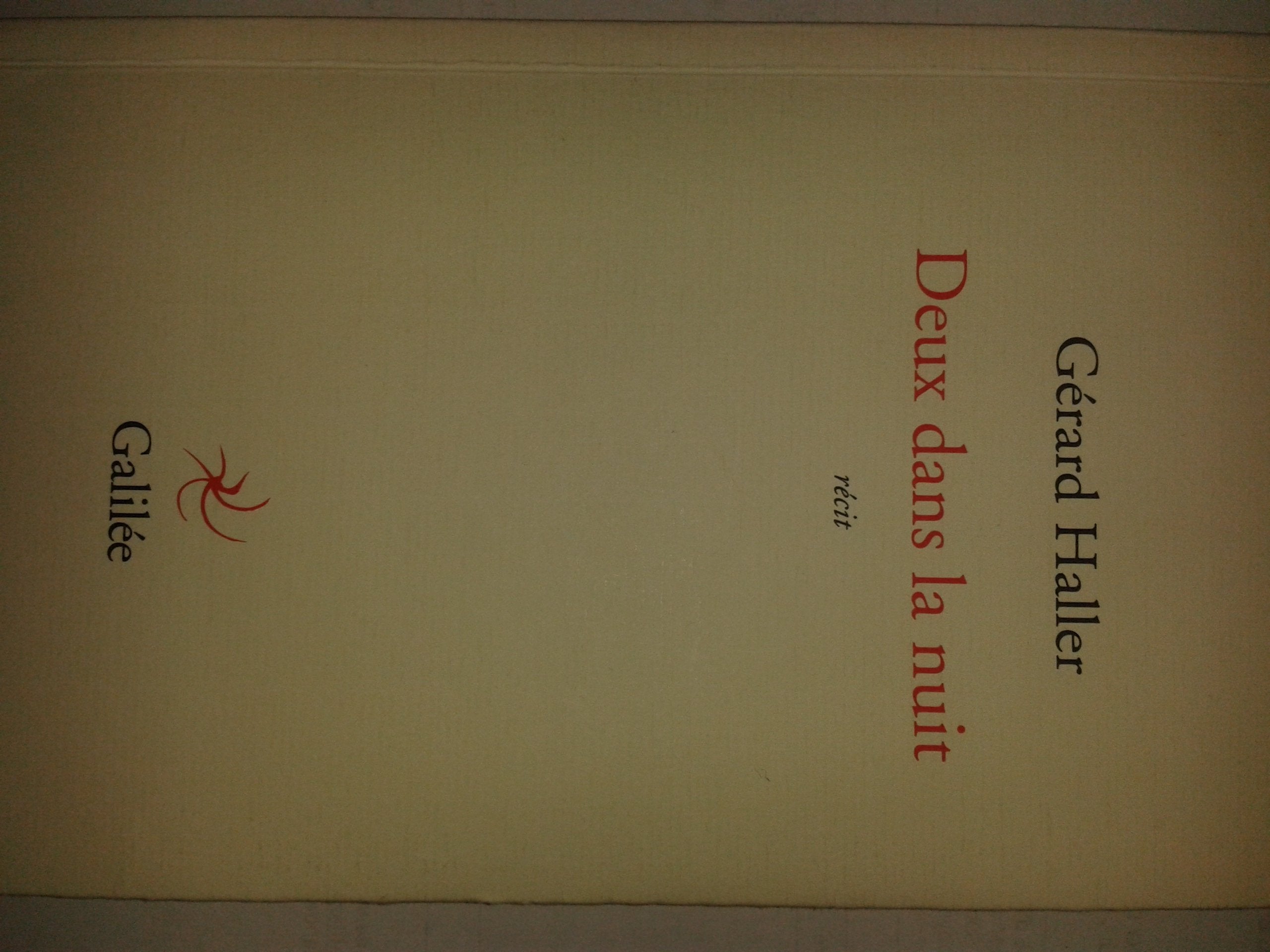 Deux dans la nuit (0000) 9782718608129