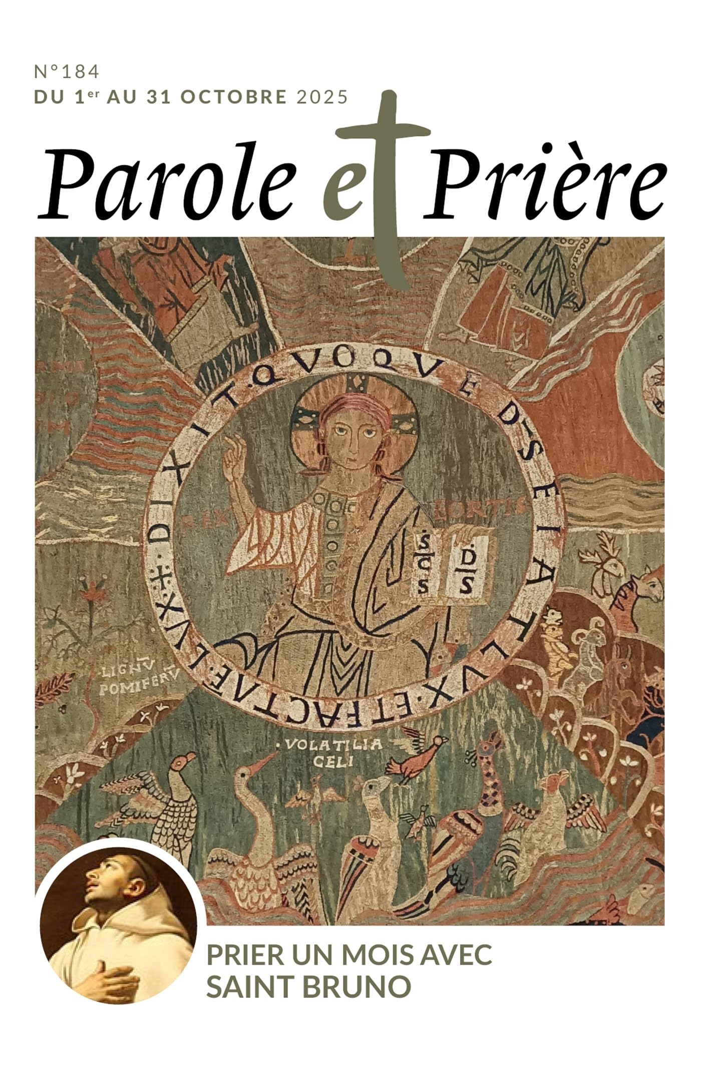 Parole et prière n°184 octobre 2025: Prier un mois avec saint Bruno 9772109551844
