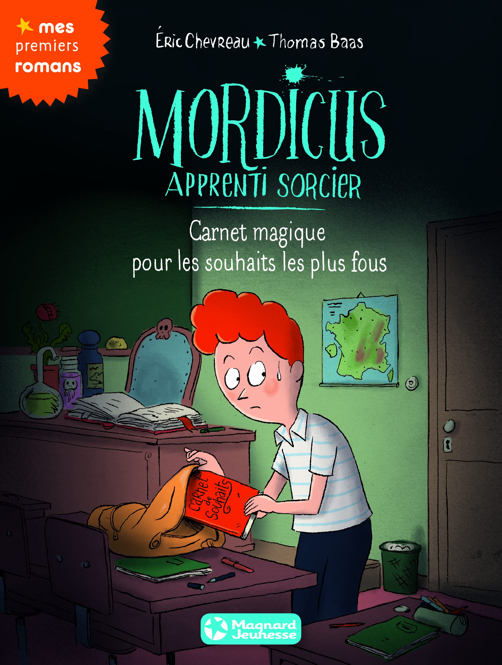 Mordicus, apprenti sorcier 4 - Carnet magique pour les souhaits les plus fous 9782210962125