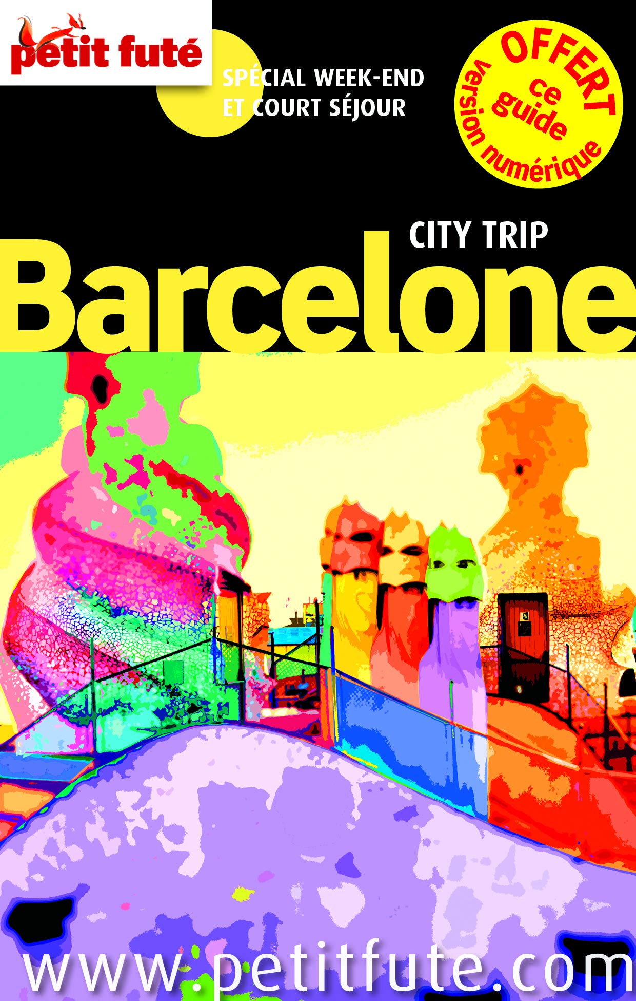 barcelone city trip 2014 petit fute: + OFFERT CE GUIDE EN VERSION NUMERIQUE 9782746971431