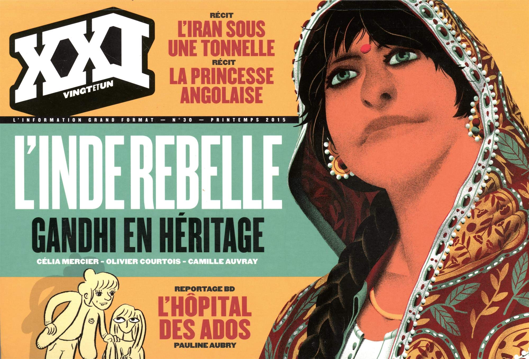 REVUE XXI N 30 L'INDE REBELLE 9782356380876
