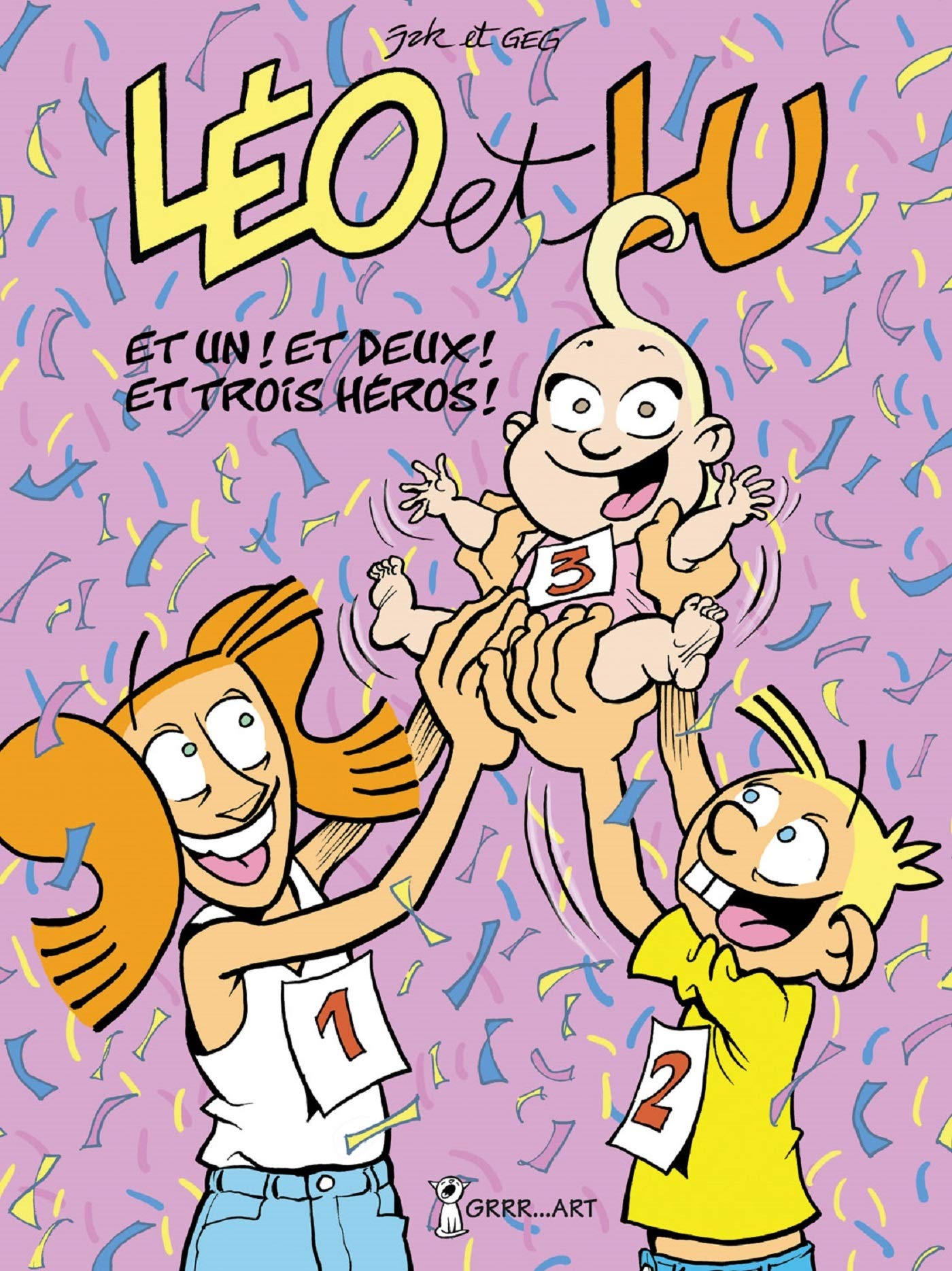 Léo et Lu, Tome 8 : Et 1 ! et 2 ! et 3 héros ! 9782365920810