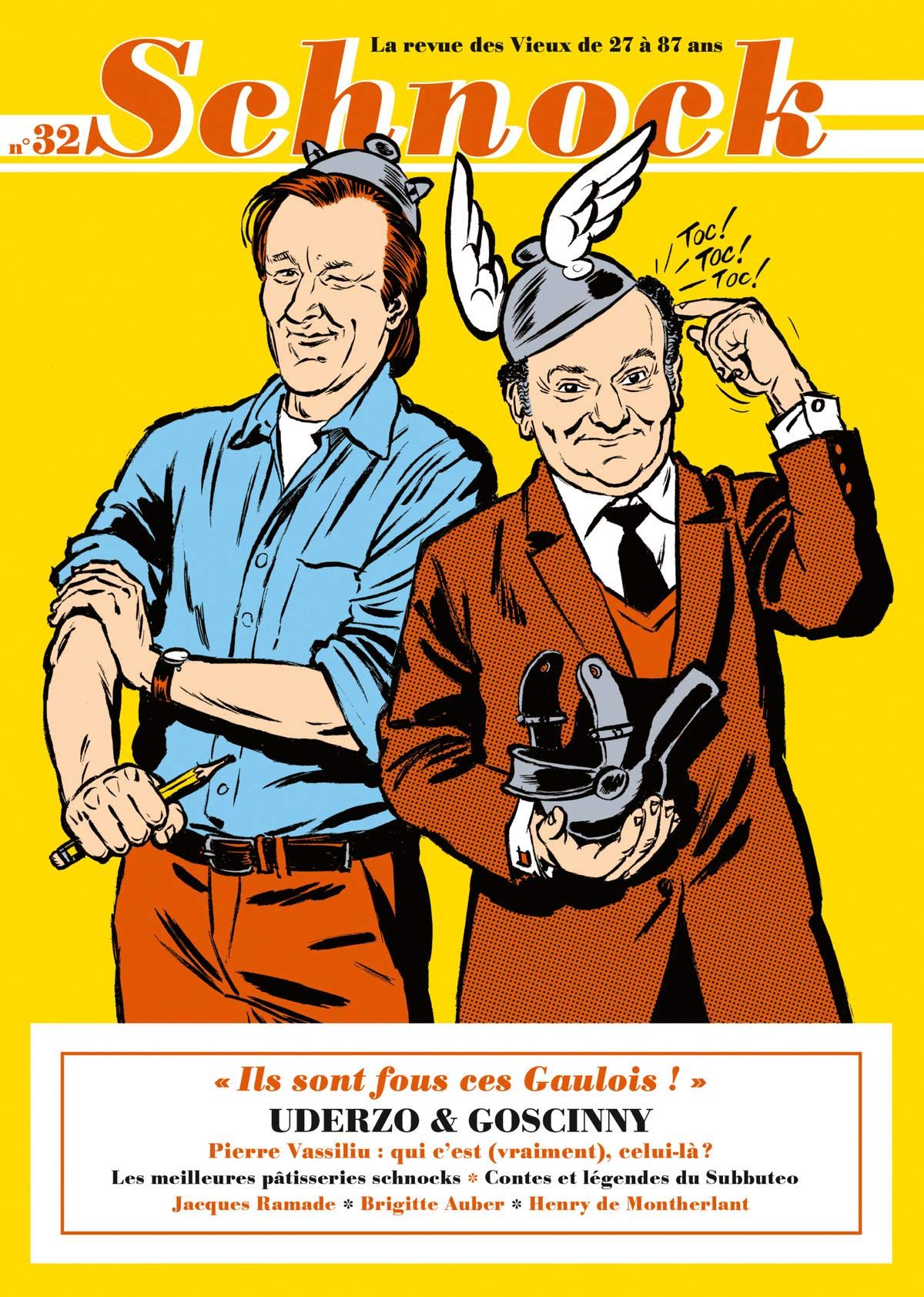 Schnock n°32 - Uderzo & Goscinny: LA REVUE DES VIEUX DE 27 A 87 ANS 9782354611699