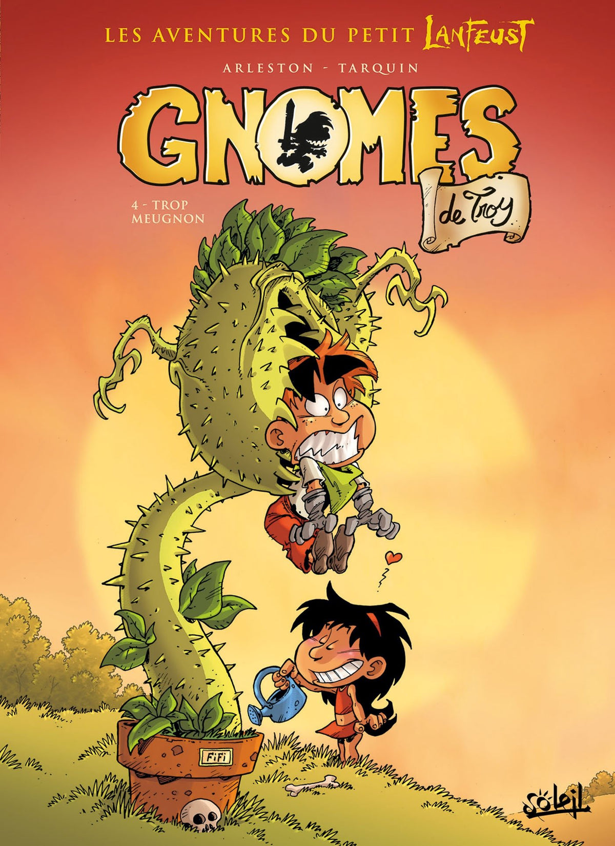 GNOMES DE TROY N04 TROP MEUGNON - LES AVENTURES DU PETIT LANFEUST (4) 9782302025011