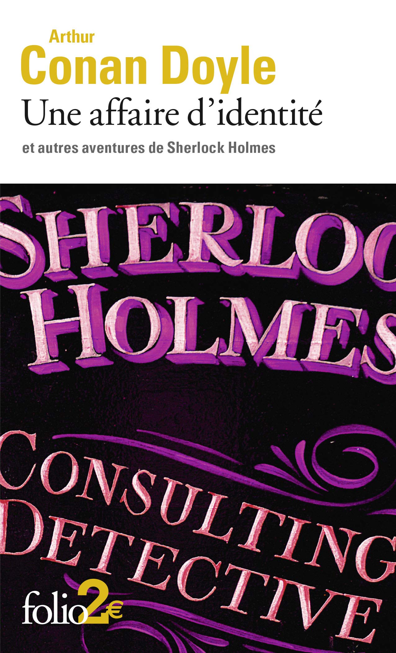 Une affaire d'identité et autres aventures de Sherlock Holmes 9782070436668