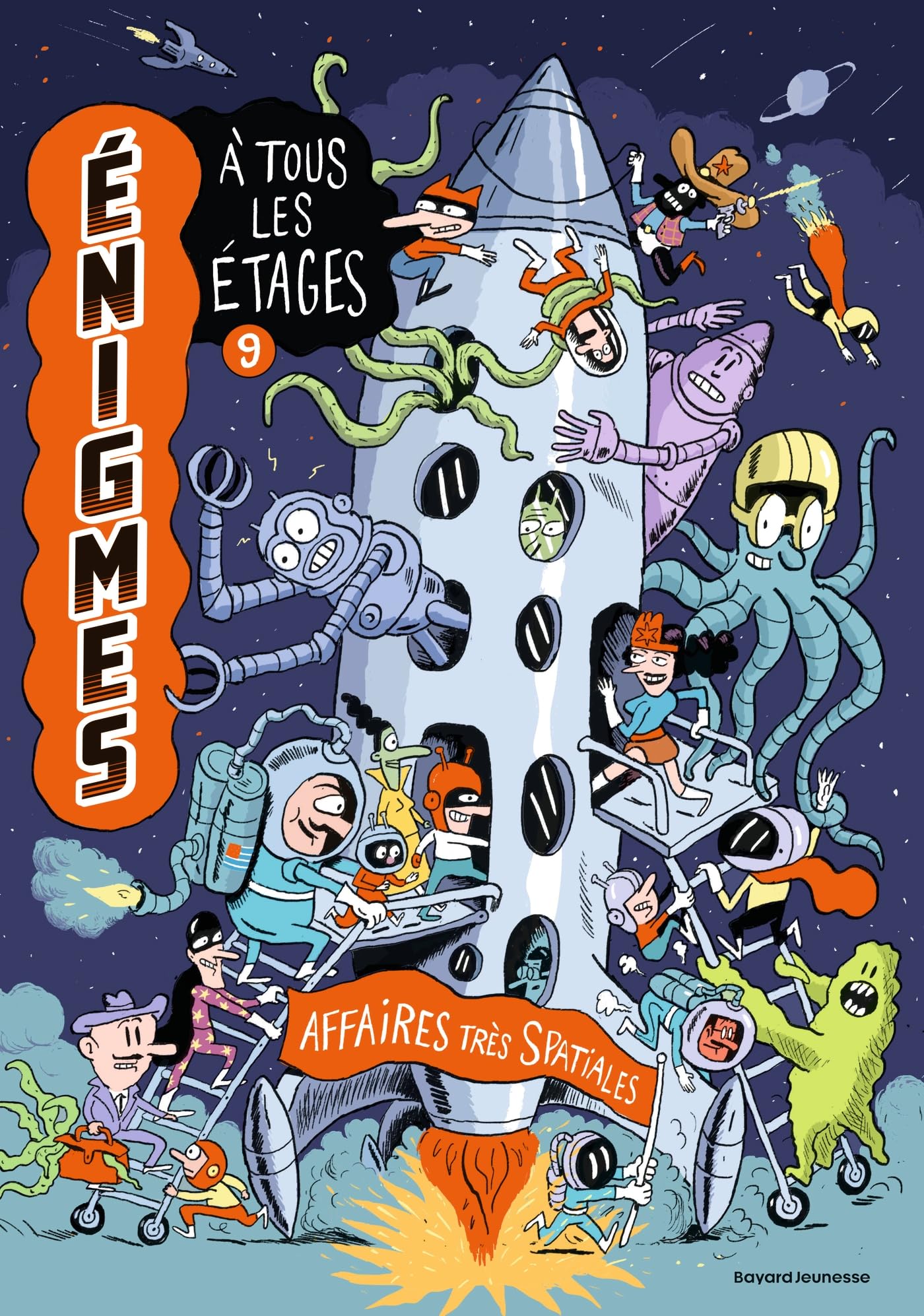 Énigmes à tous les étages, Tome 09: Affaires très spatiales 9791036329029