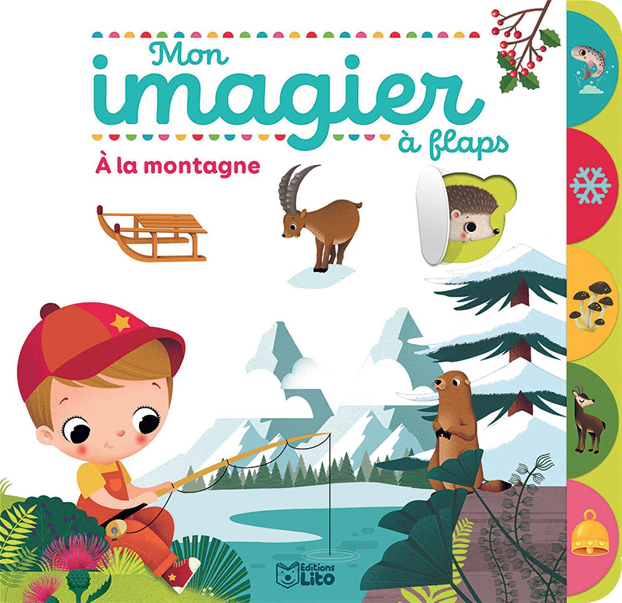 Mon imagier à flaps - A la montagne - Dès 2 ans 9782244307039