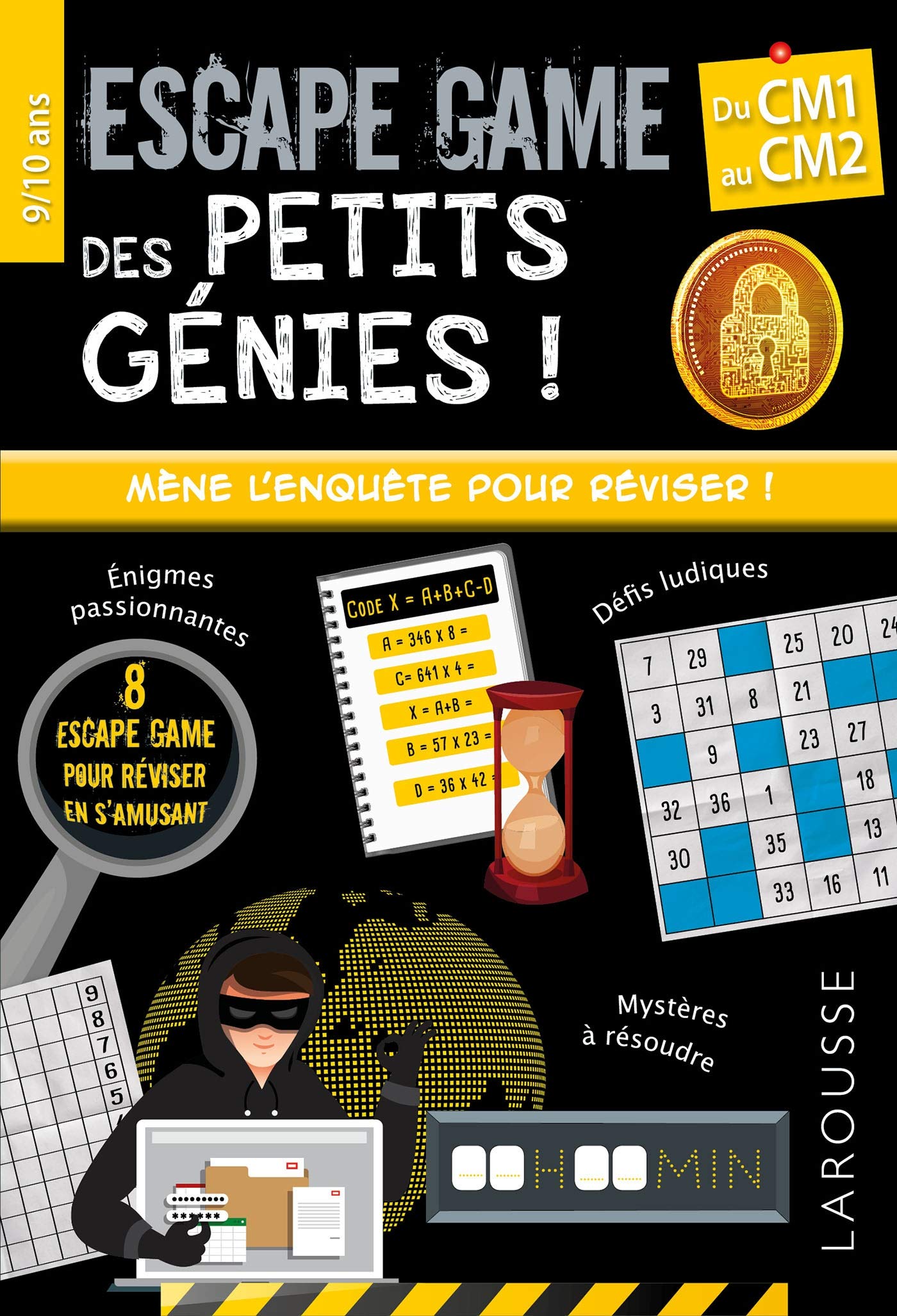 Escape games des petits génies CM1 9782035972569