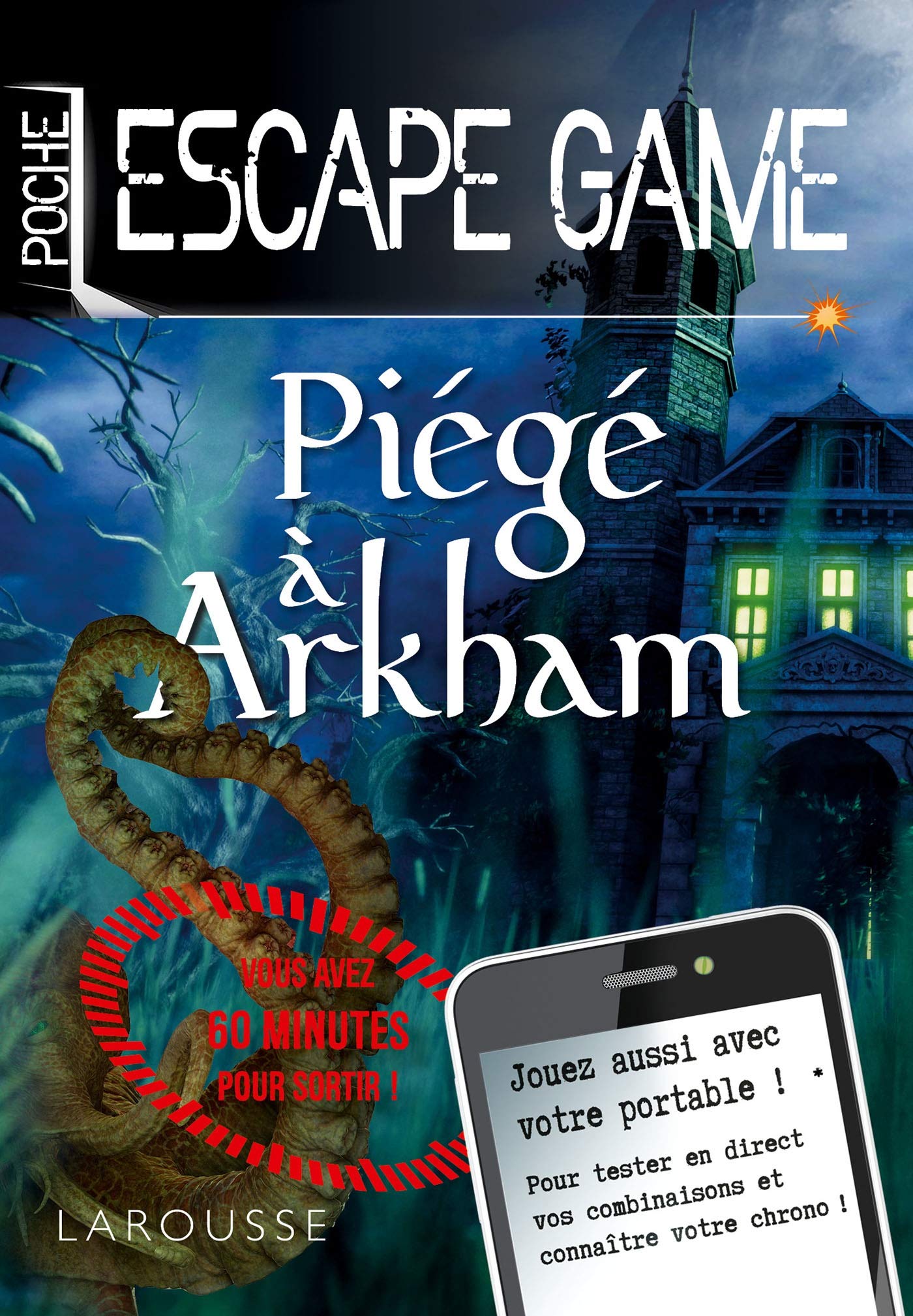 Escape game de poche - Piégé à Arkham 9782035972699