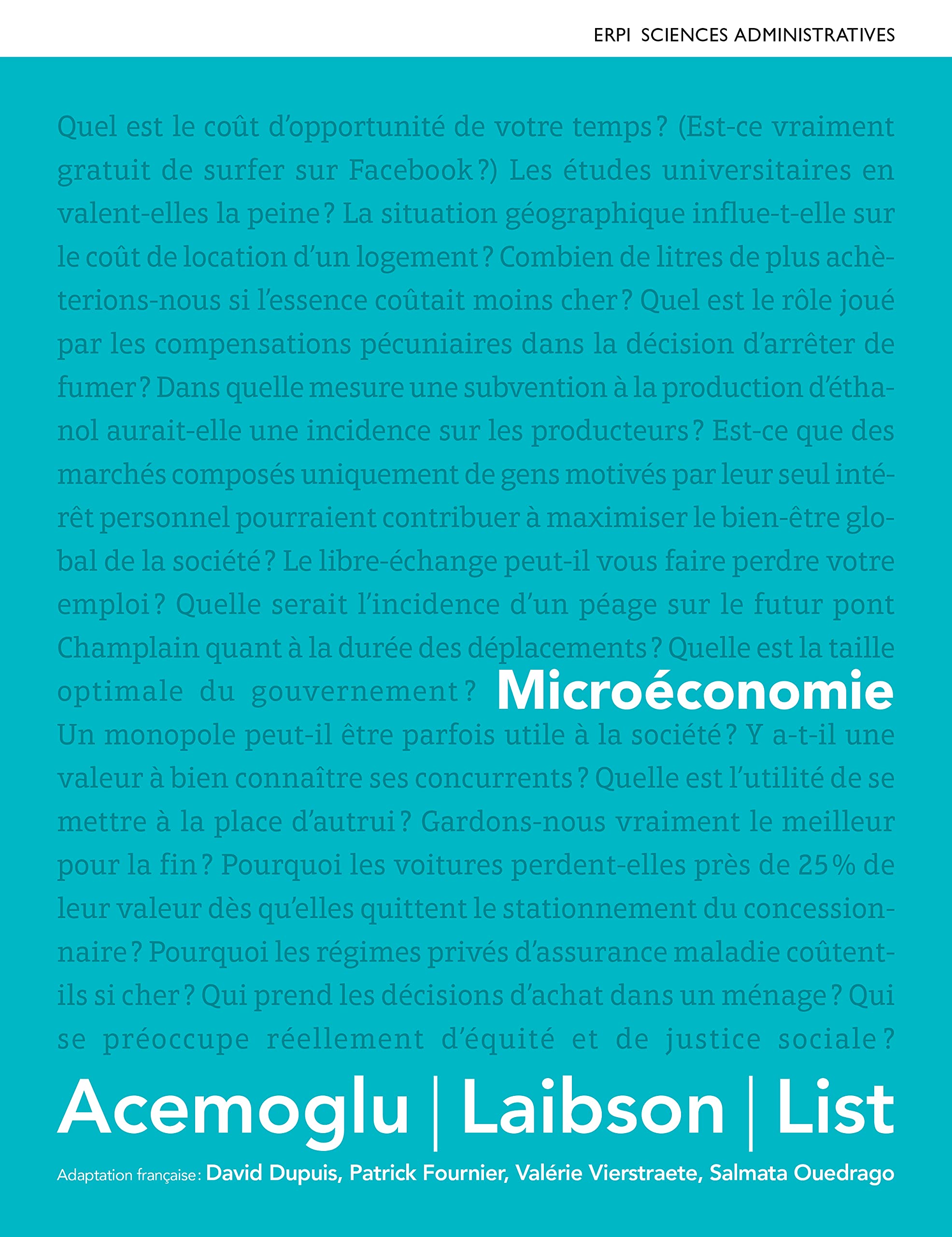 MICROECONOMIE + MONLAB XL + ETEXT 9782761360876