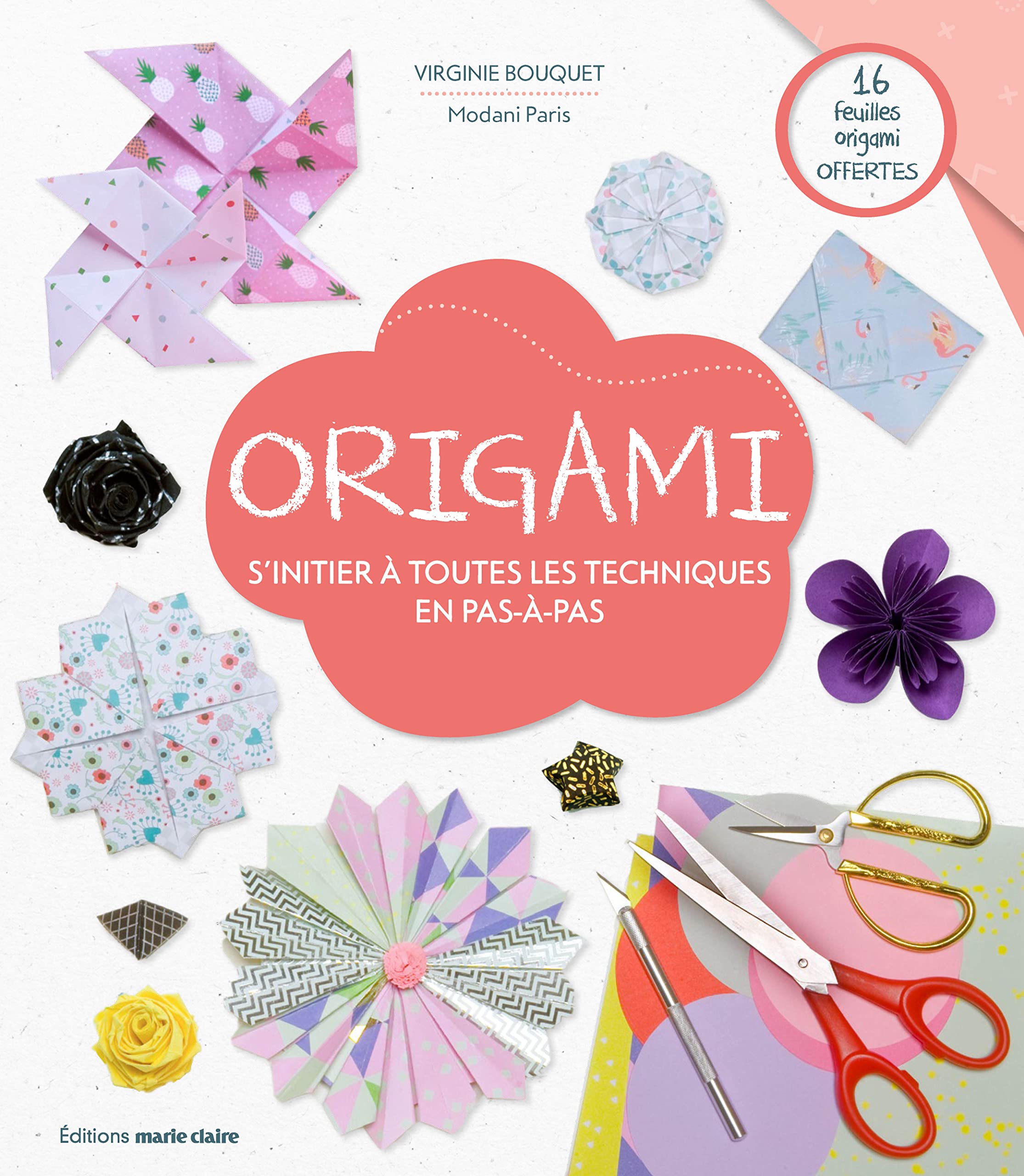 Origami: S'initier à toutes les techniques en pas-à-pas 9791032305140