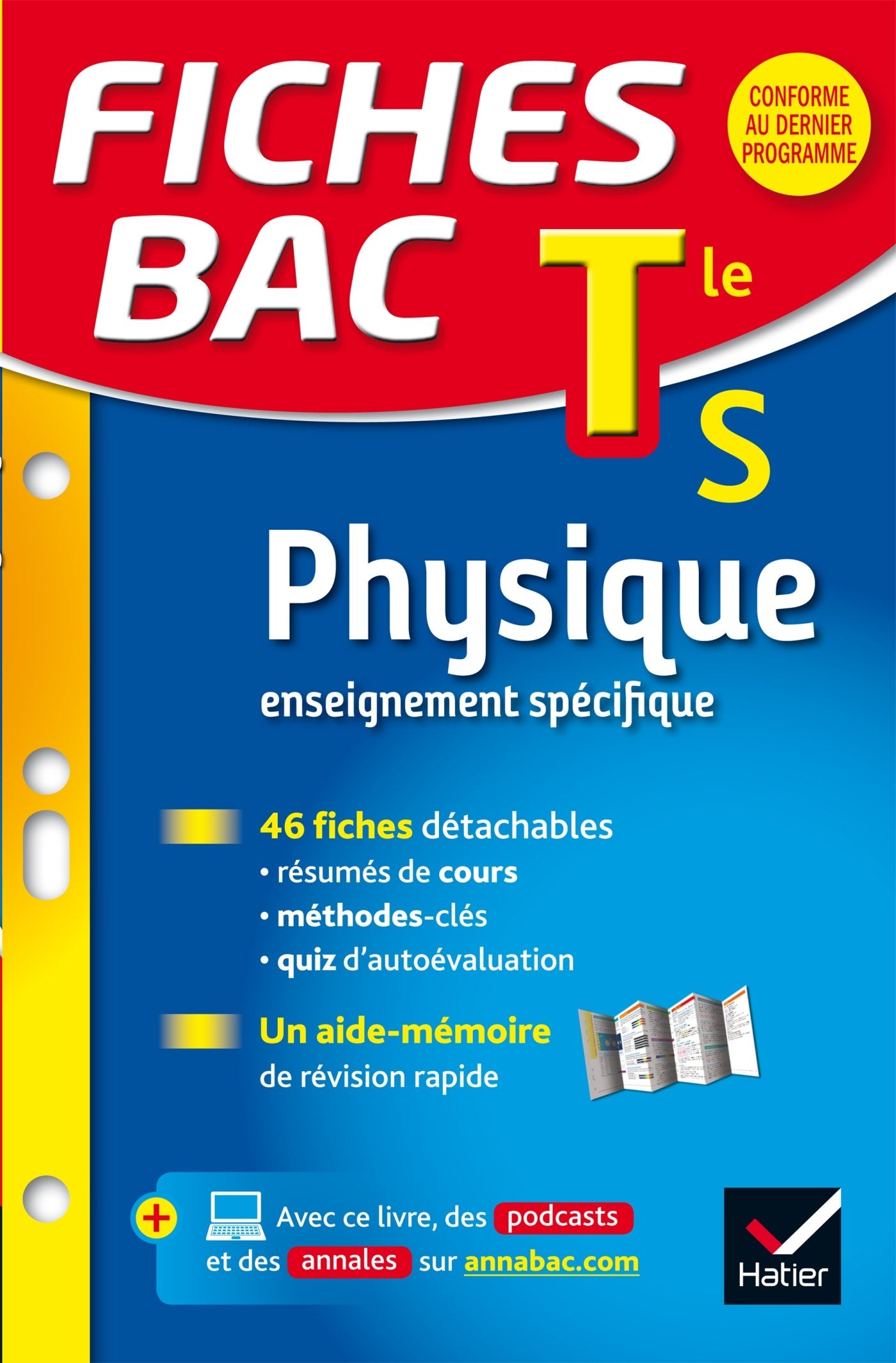 Fiches bac physique Tle S 9782218986185