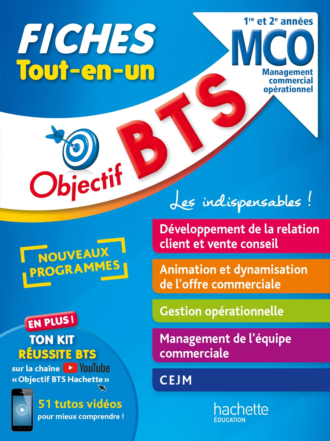 Fiches Tout-en-Un BTS MCO 9782017122883
