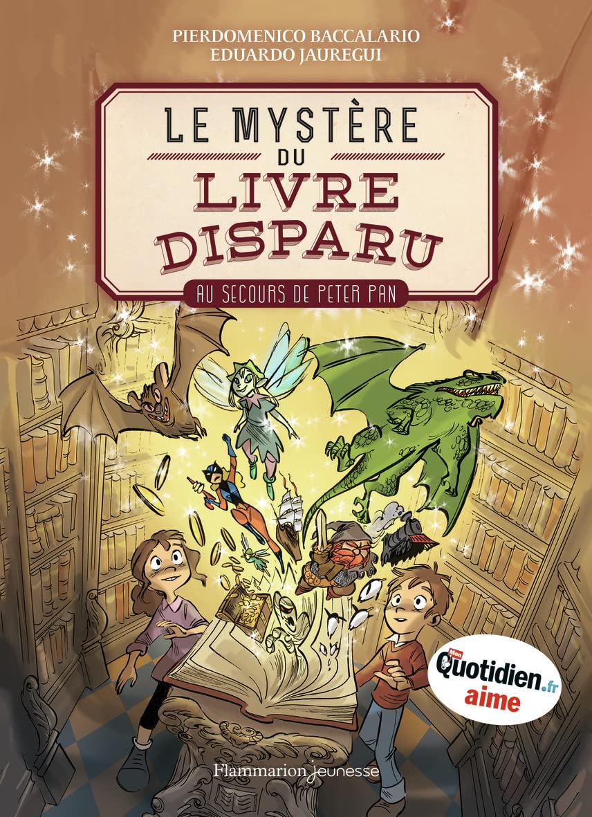 Le mystère du livre disparu: Au secours de Peter Pan (1) 9782081373839
