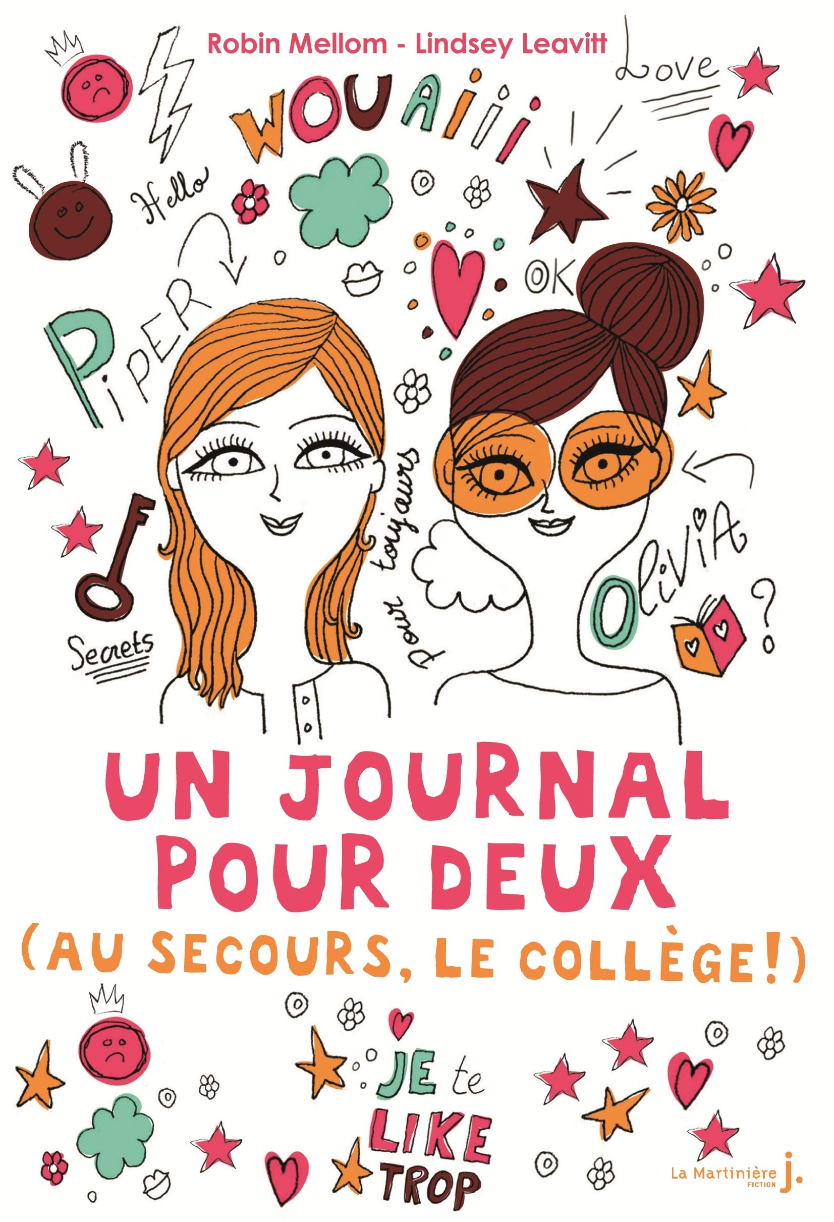 Un journal pour deux: Au secours, le collège ! 9782732476162